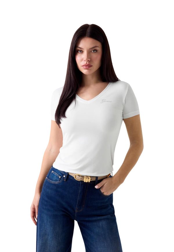 Guess T-shirt femme — white