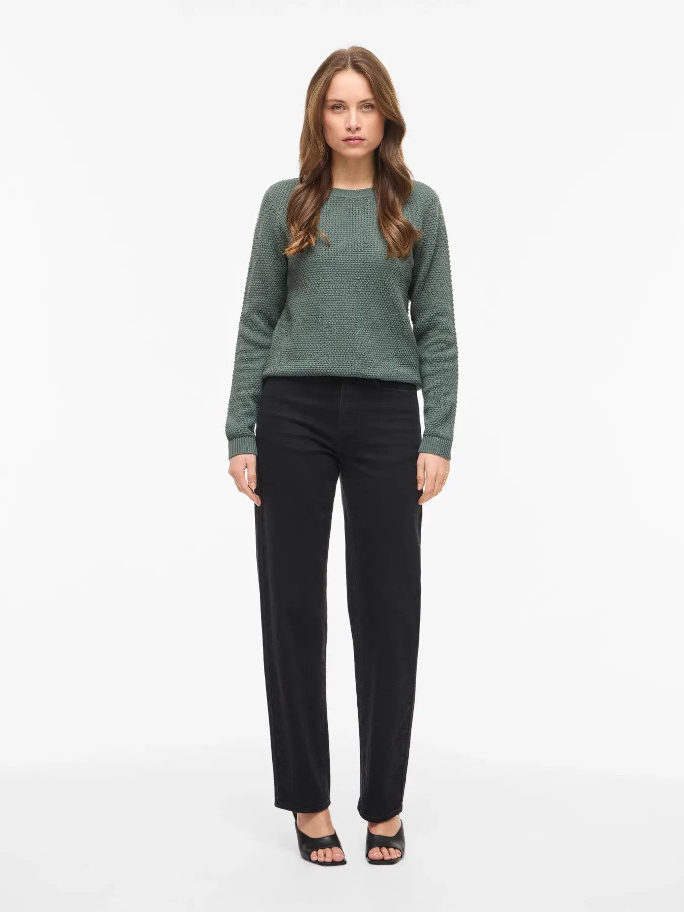 Vila Clothes Pull femme — green