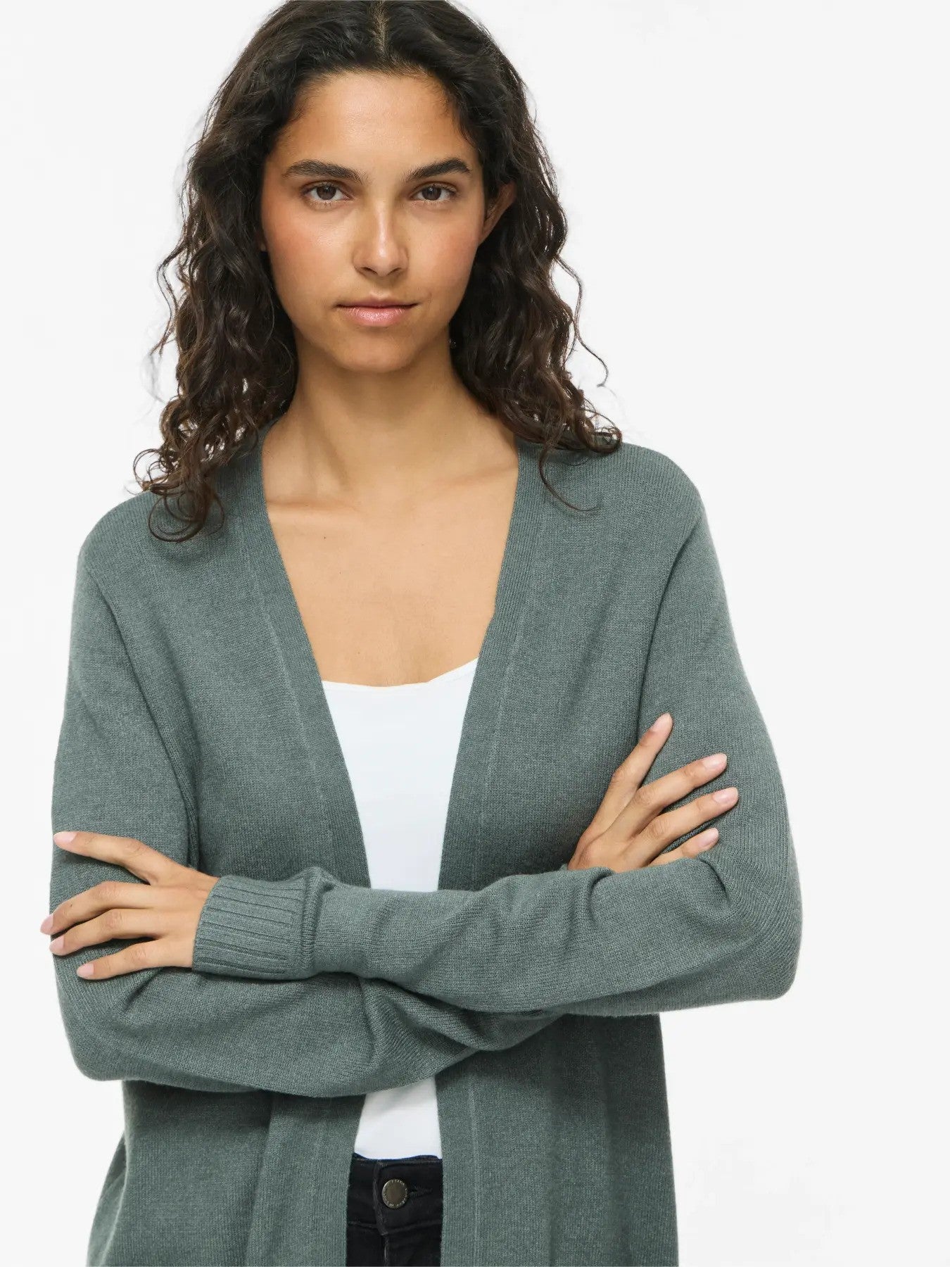 Vila Clothes Vêtement femme Cardigans — green