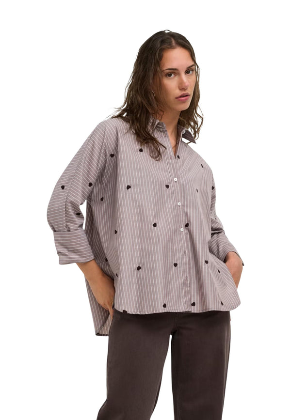 Only Chemise femme Chemises — brown