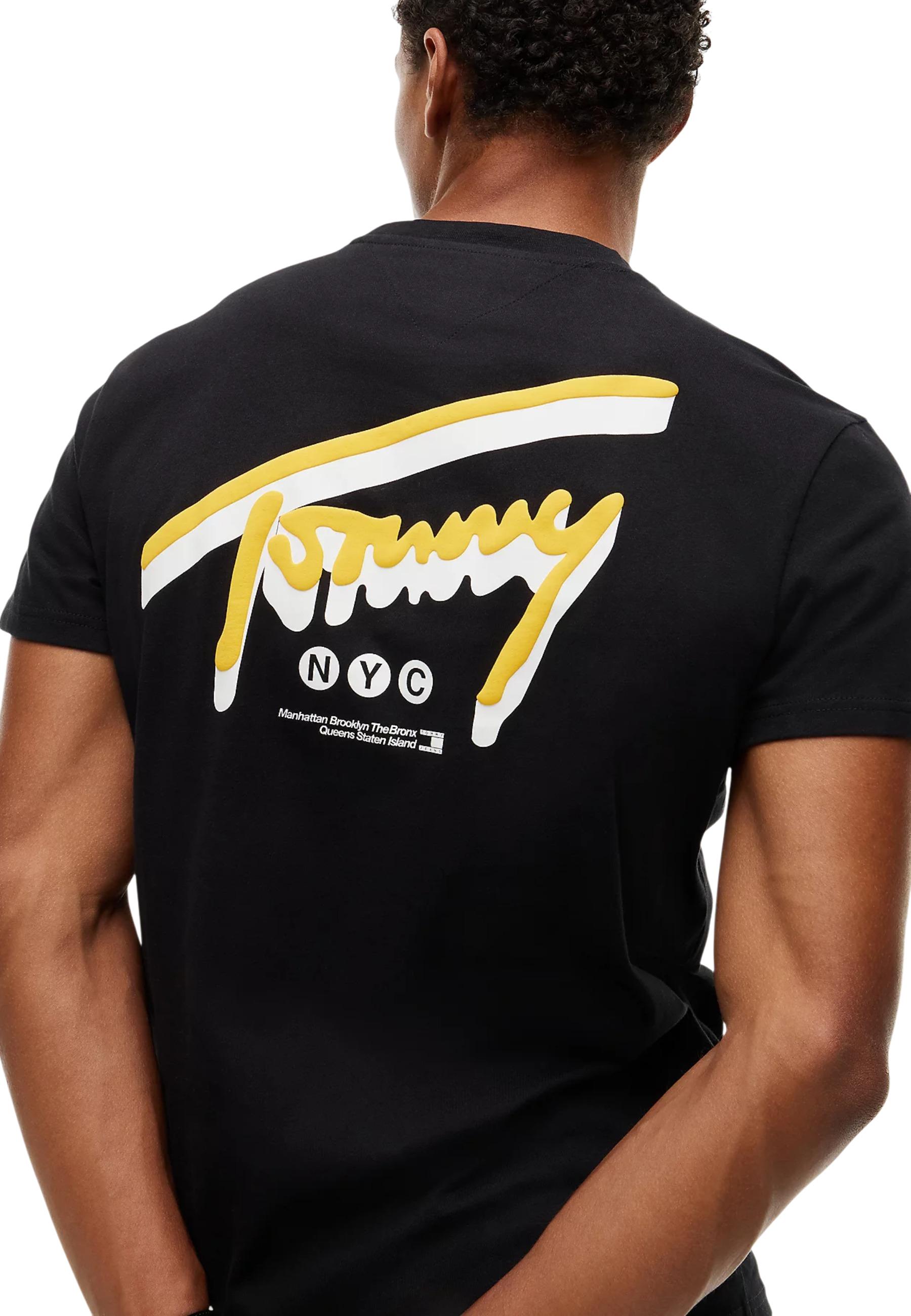 Tommy Hilfiger Jeans T-shirt homme — black