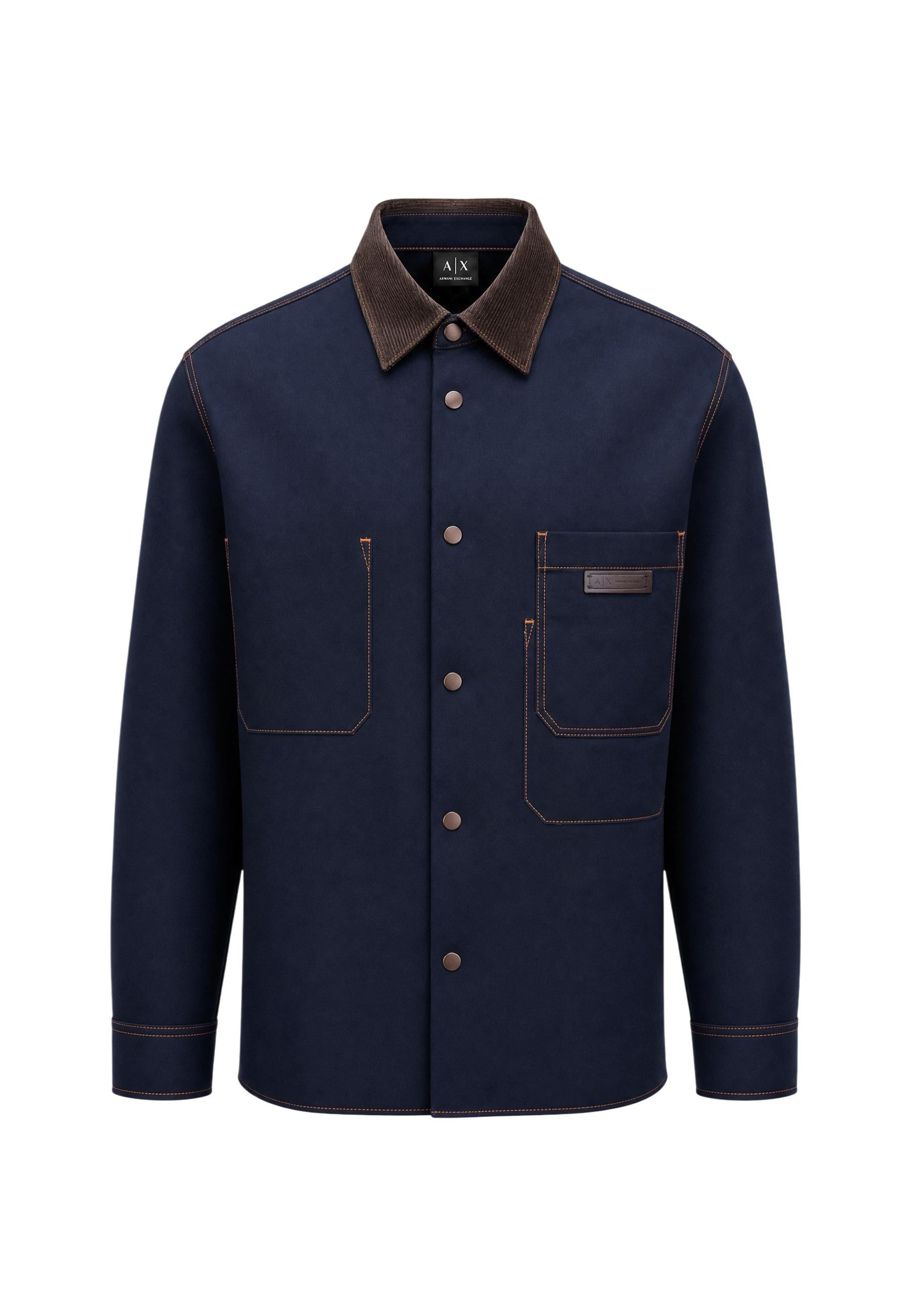 Armani Exchange Chemise homme Chemises — blue