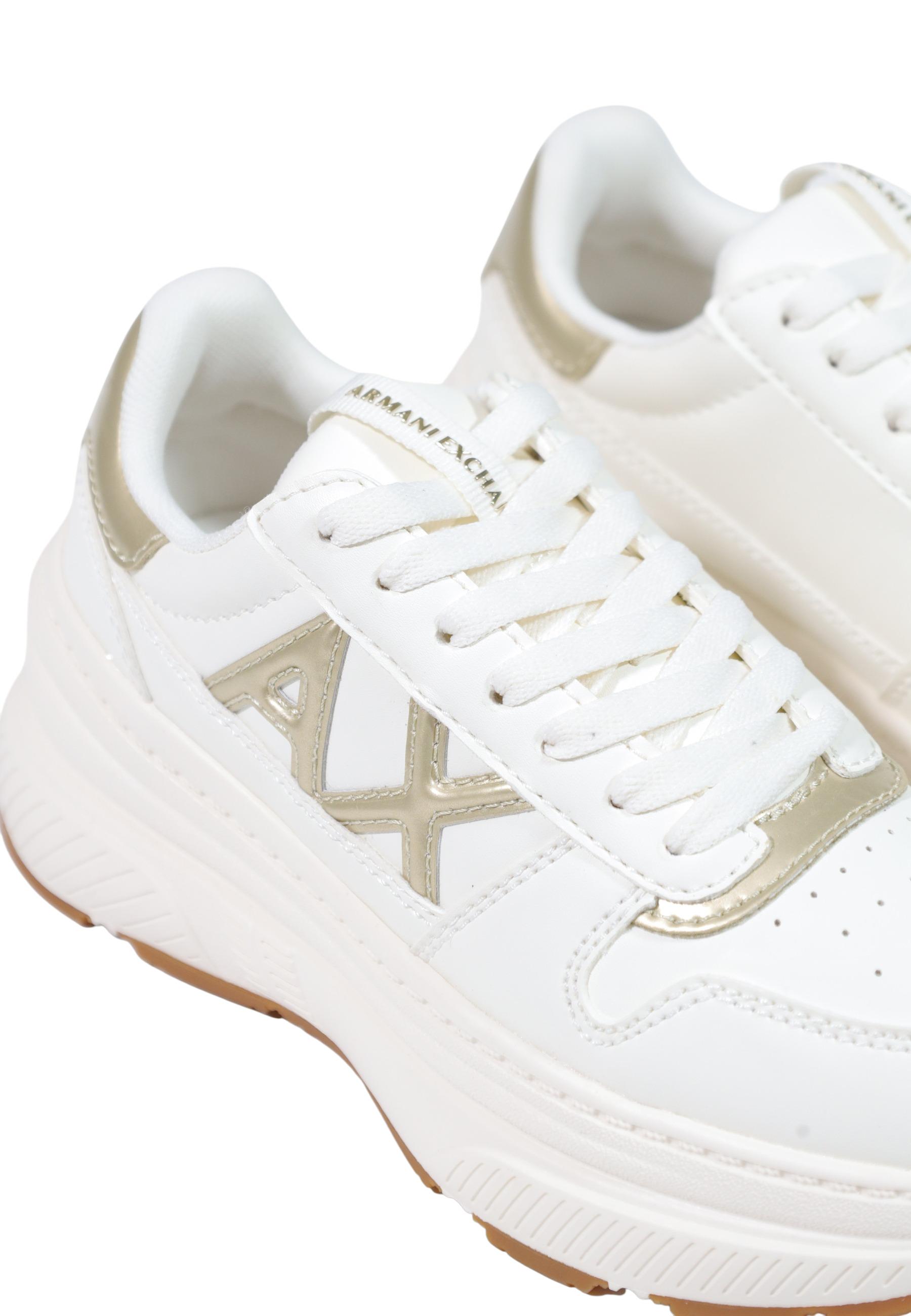 Armani Exchange Baskets femme — white