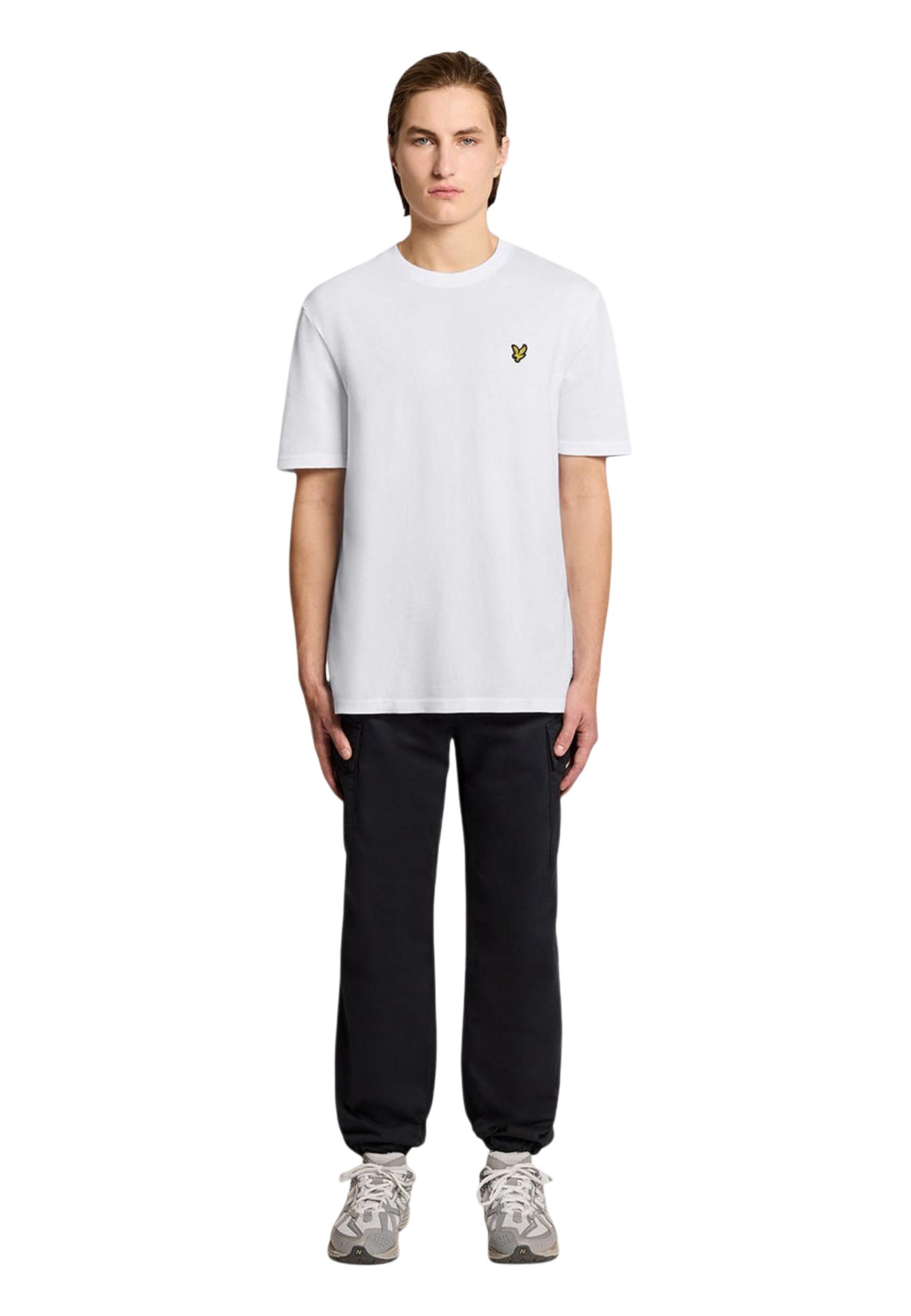 Lyle & Scott T-shirt homme — white