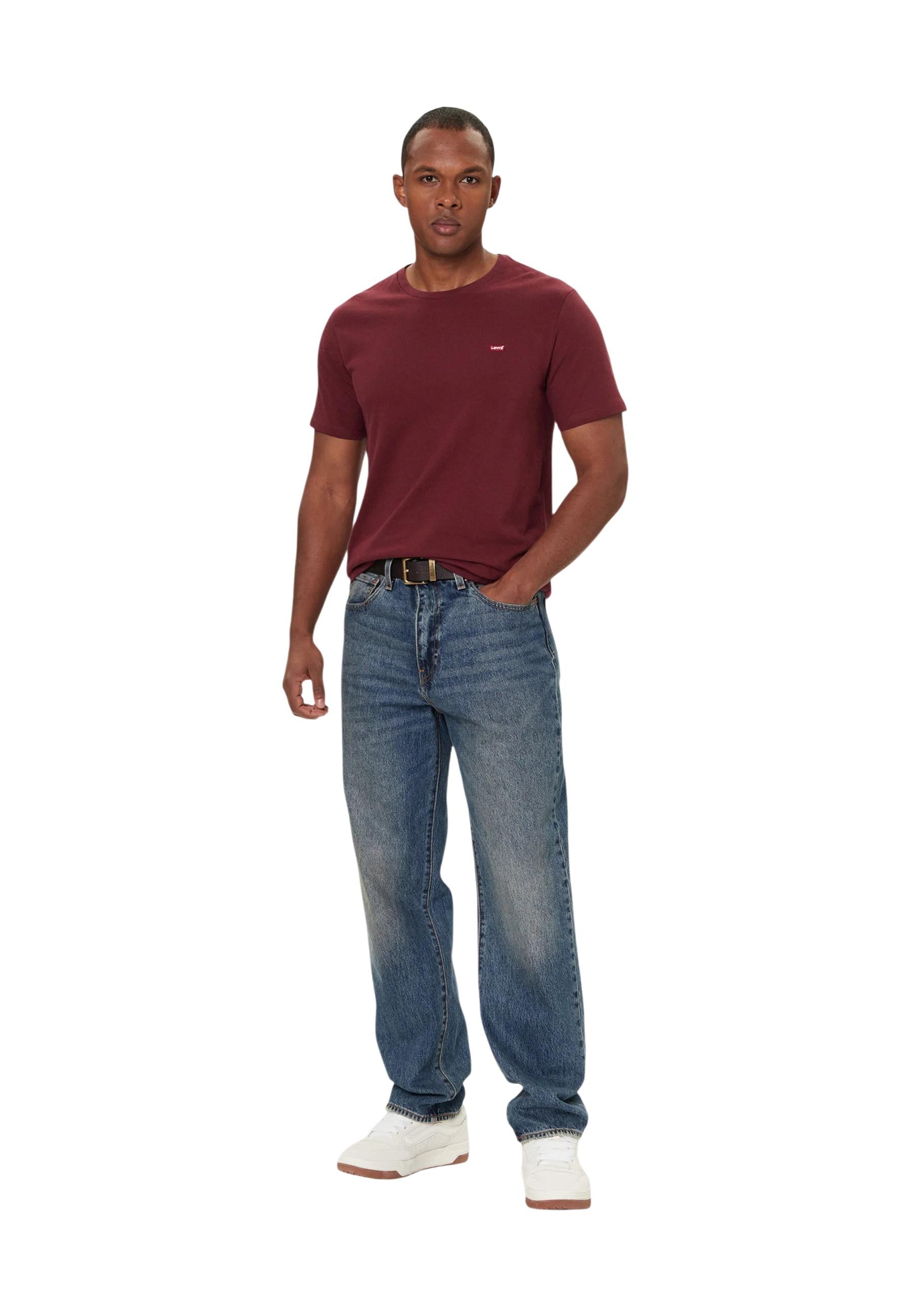 Levi`s T-shirt homme — bordeaux