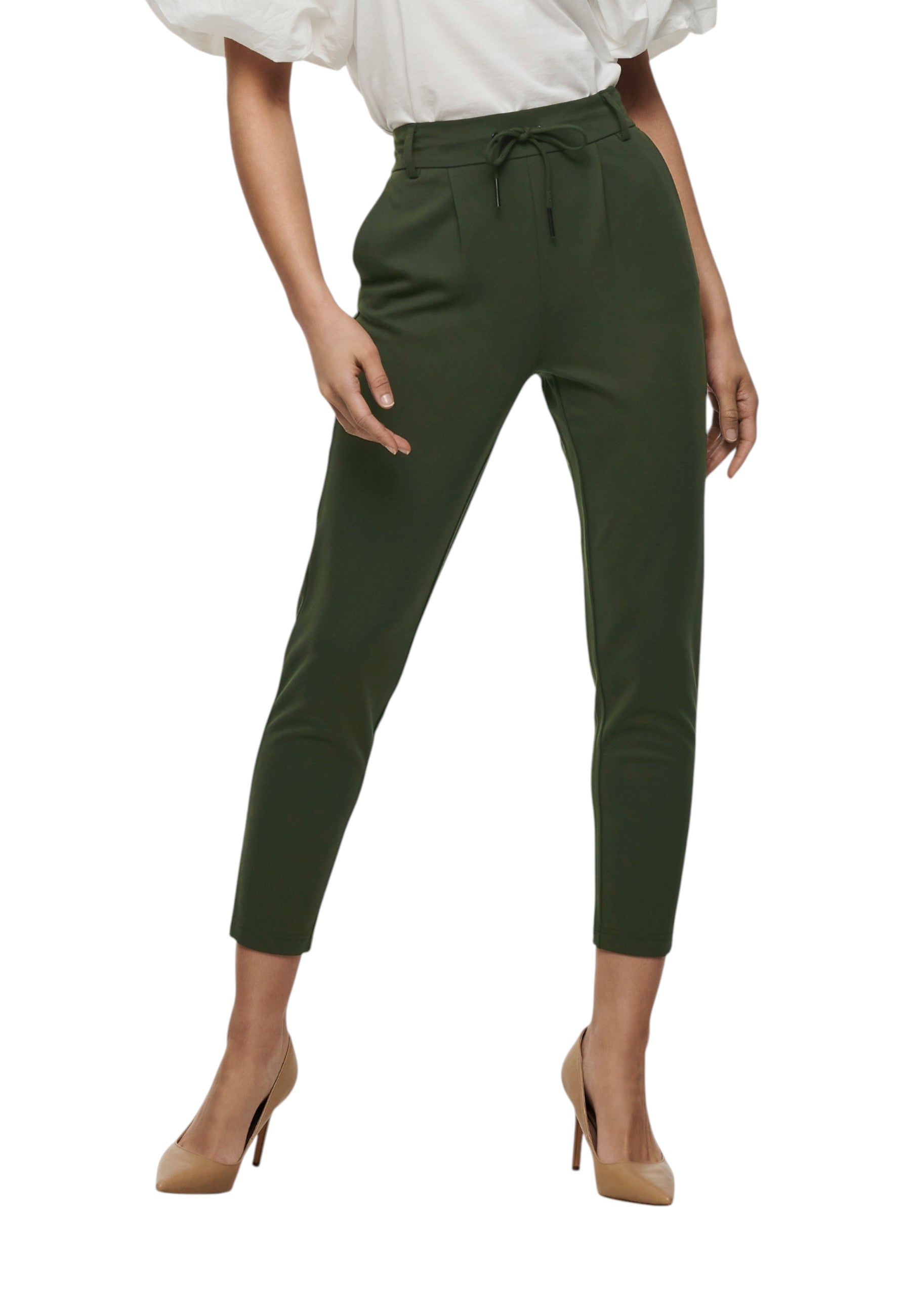 Only Pantalon femme Pantalons — green