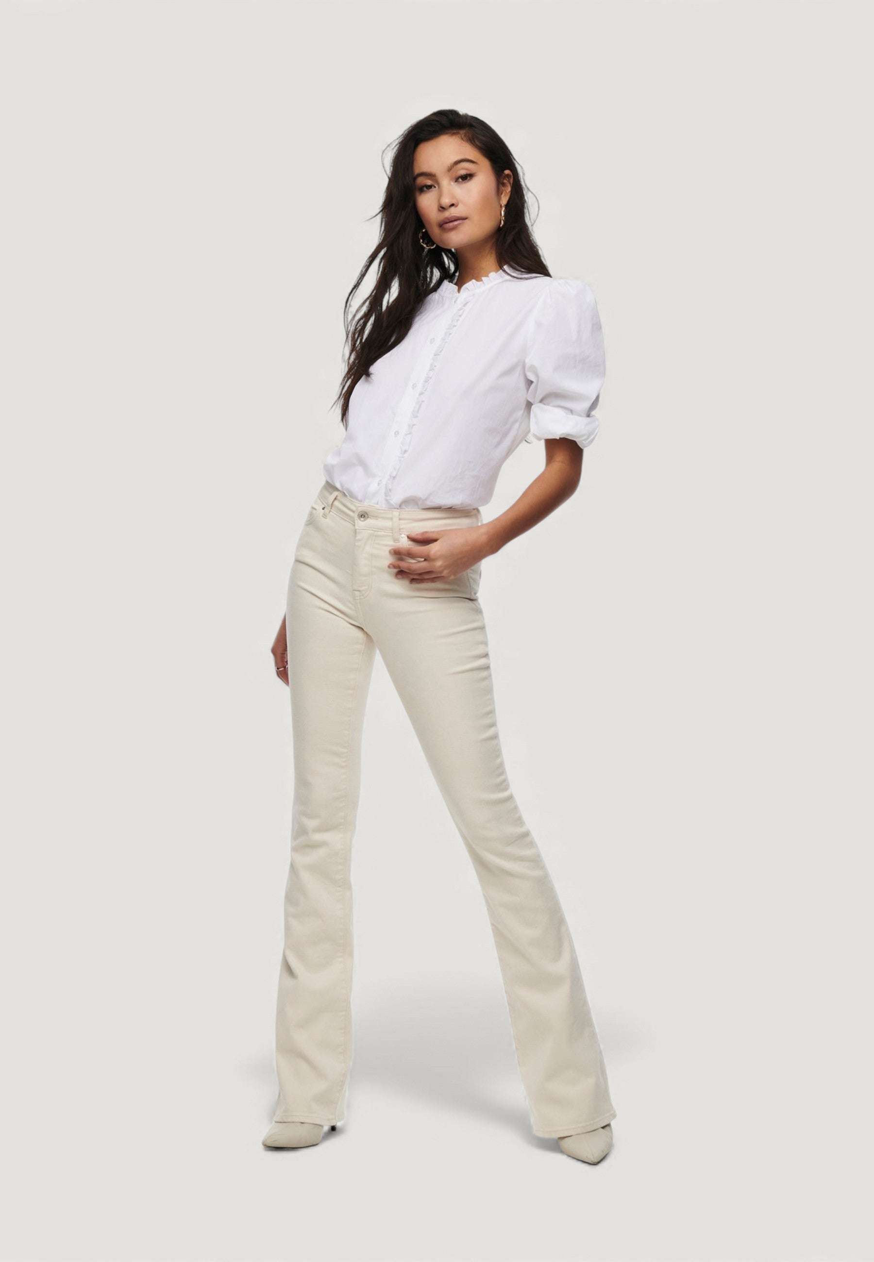 Only Jean femme — white