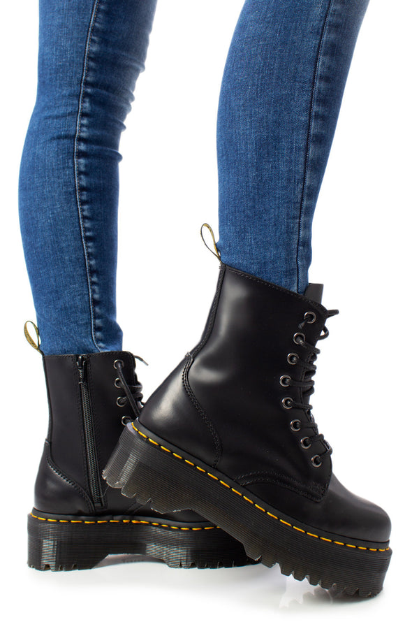 Dr. Martens Bottes femme — black · 245484