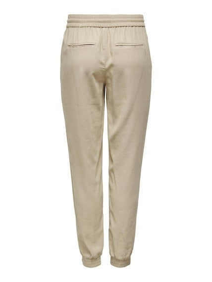 Only Pantalon femme Pantalons — beige