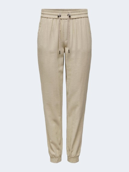 Only Pantalon femme Pantalons — beige