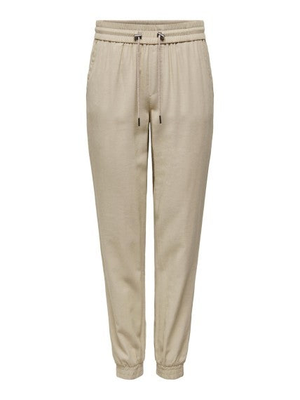 Only Pantalon femme Pantalons — beige