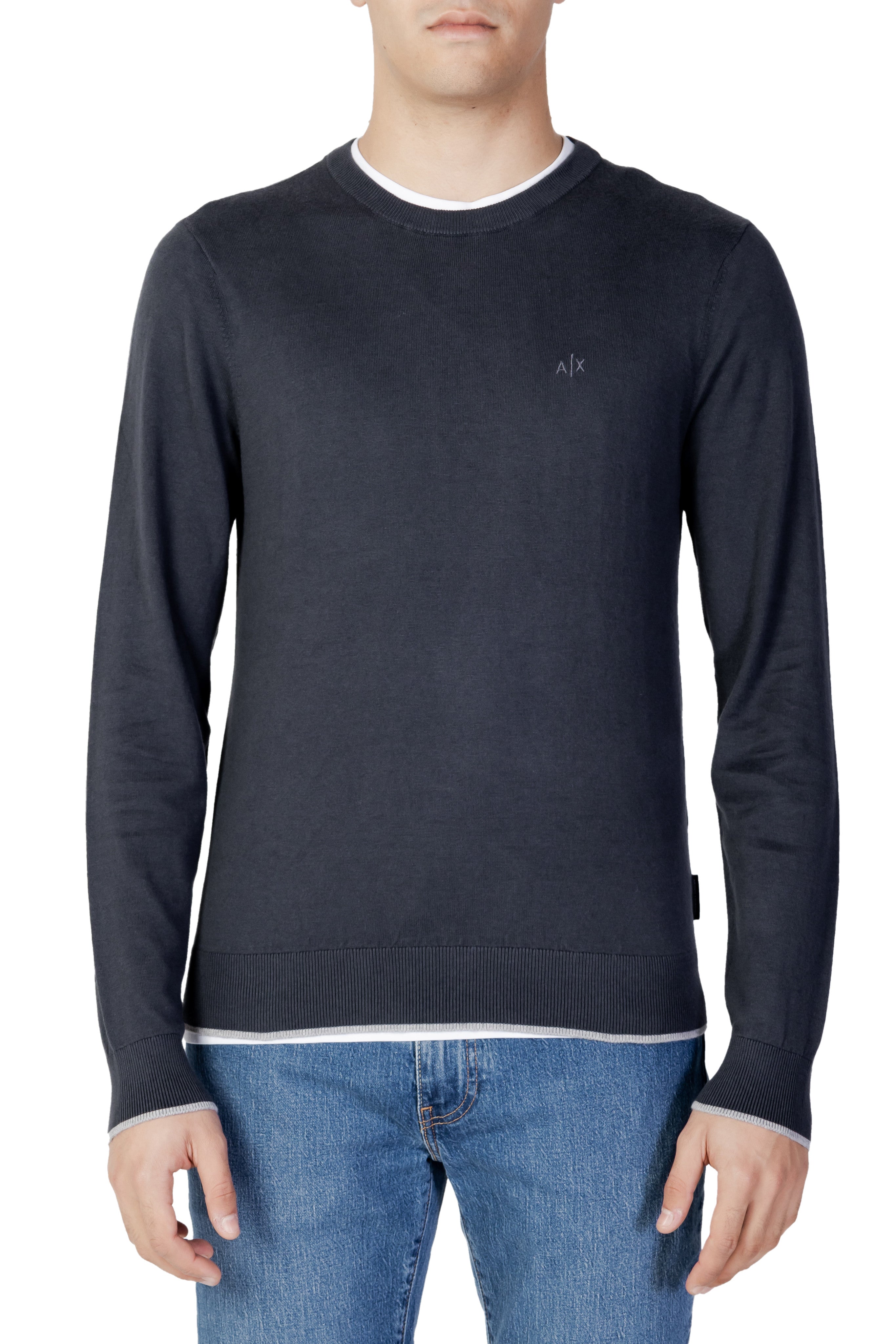 Armani Exchange Pull homme — grey
