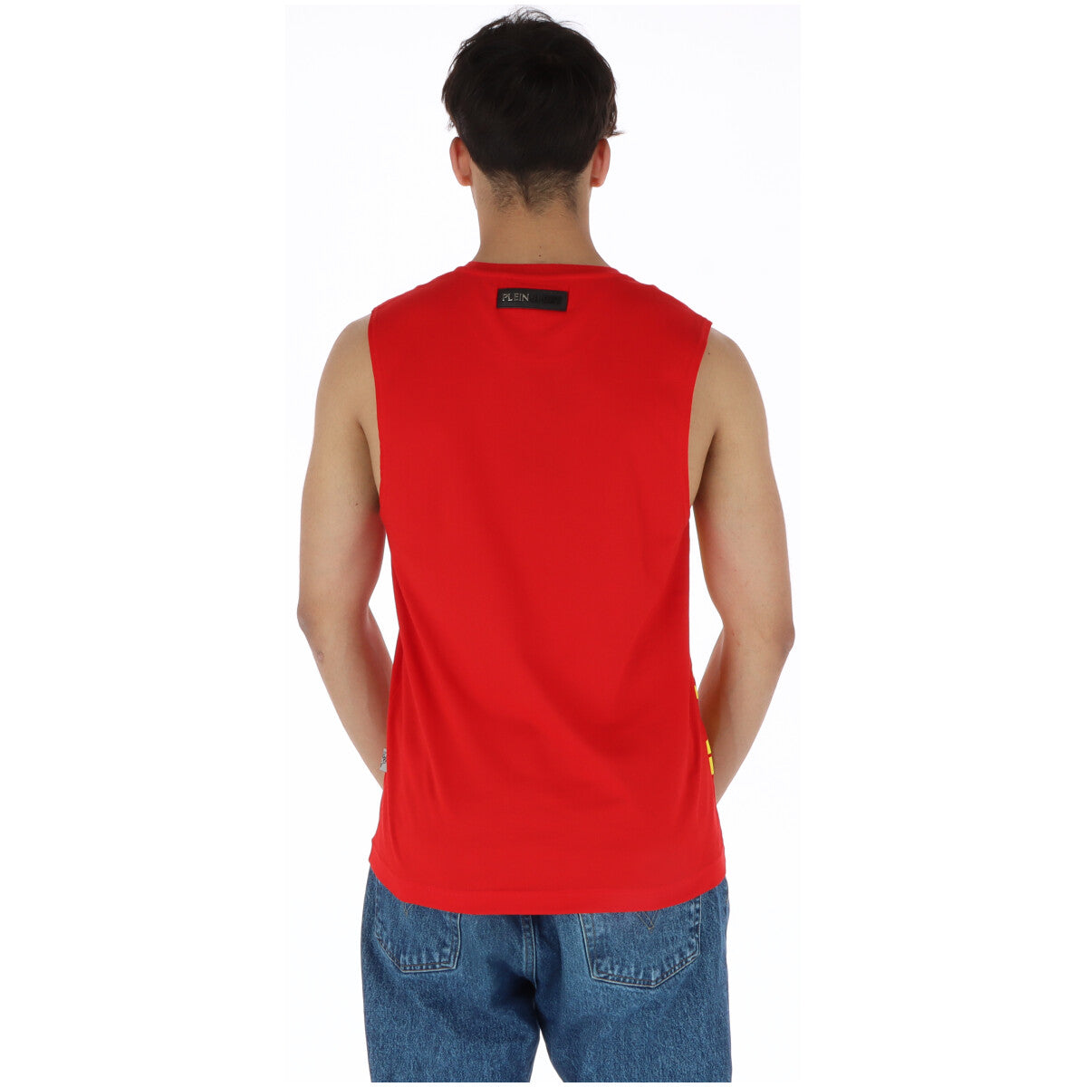 Plein Sport Vêtement homme Debardeurs — red
