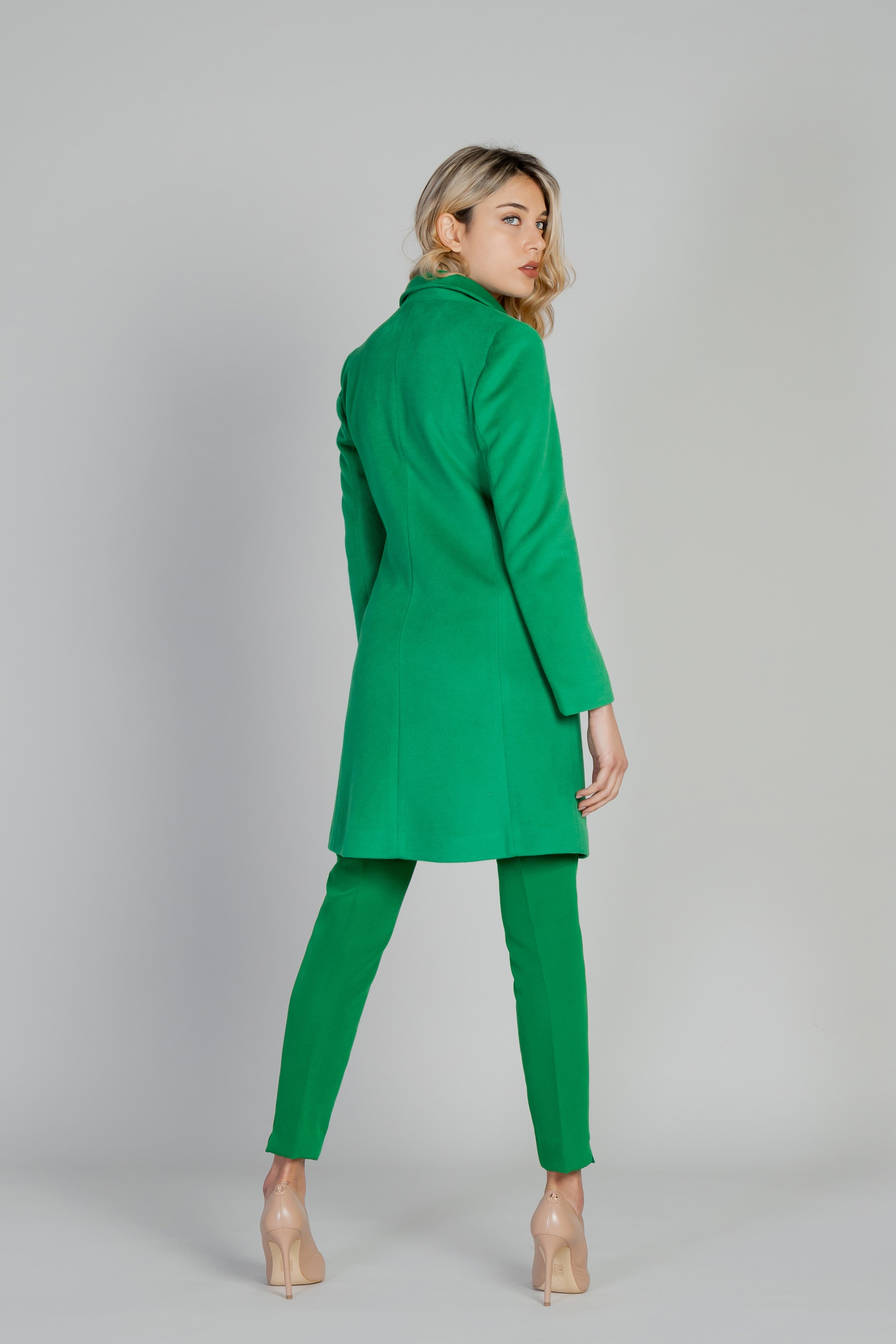 Sol Wears Women Manteau femme Manteaux — green