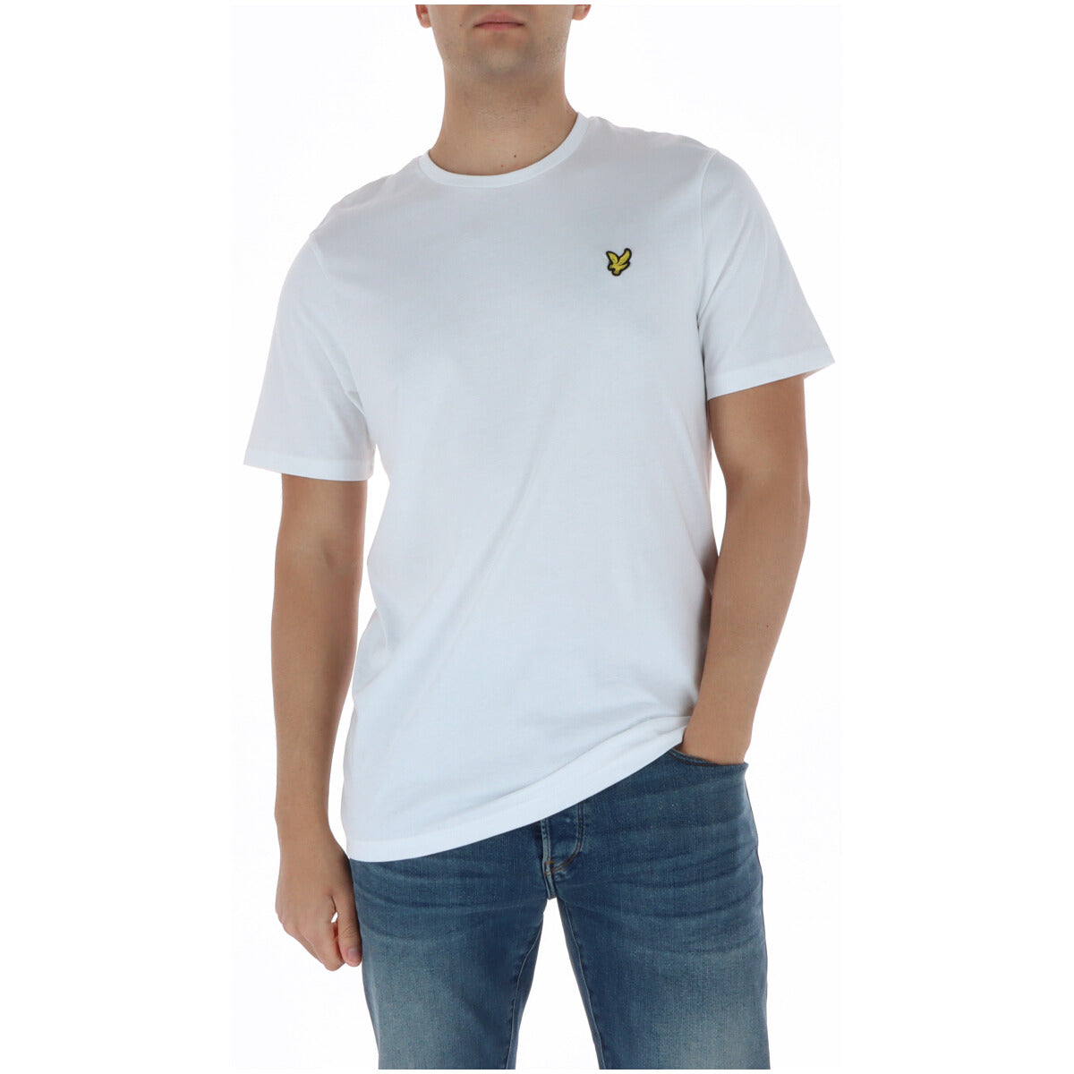 Lyle & Scott T-shirt homme — white