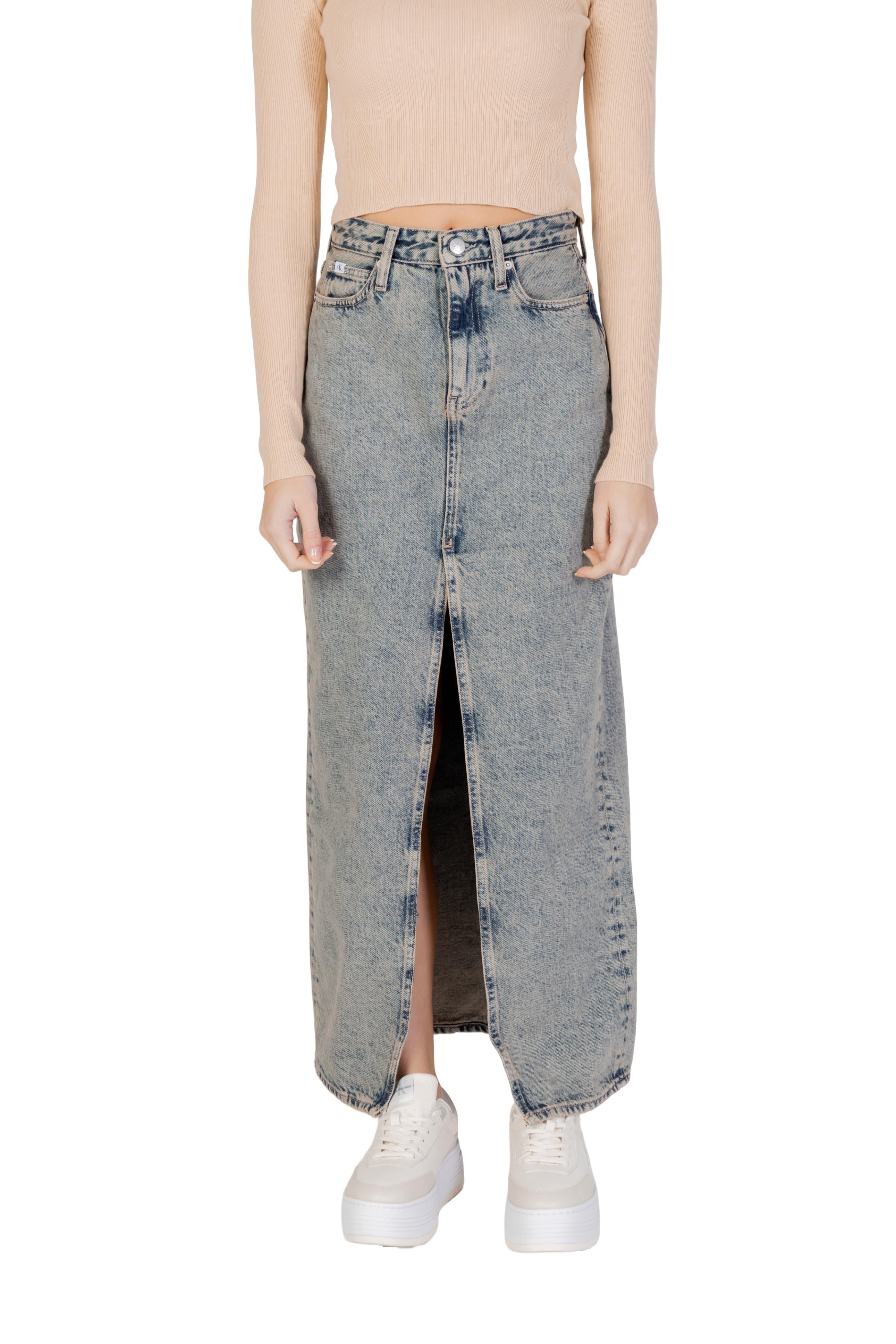 Calvin Klein Jeans Jean femme Jupes — blue