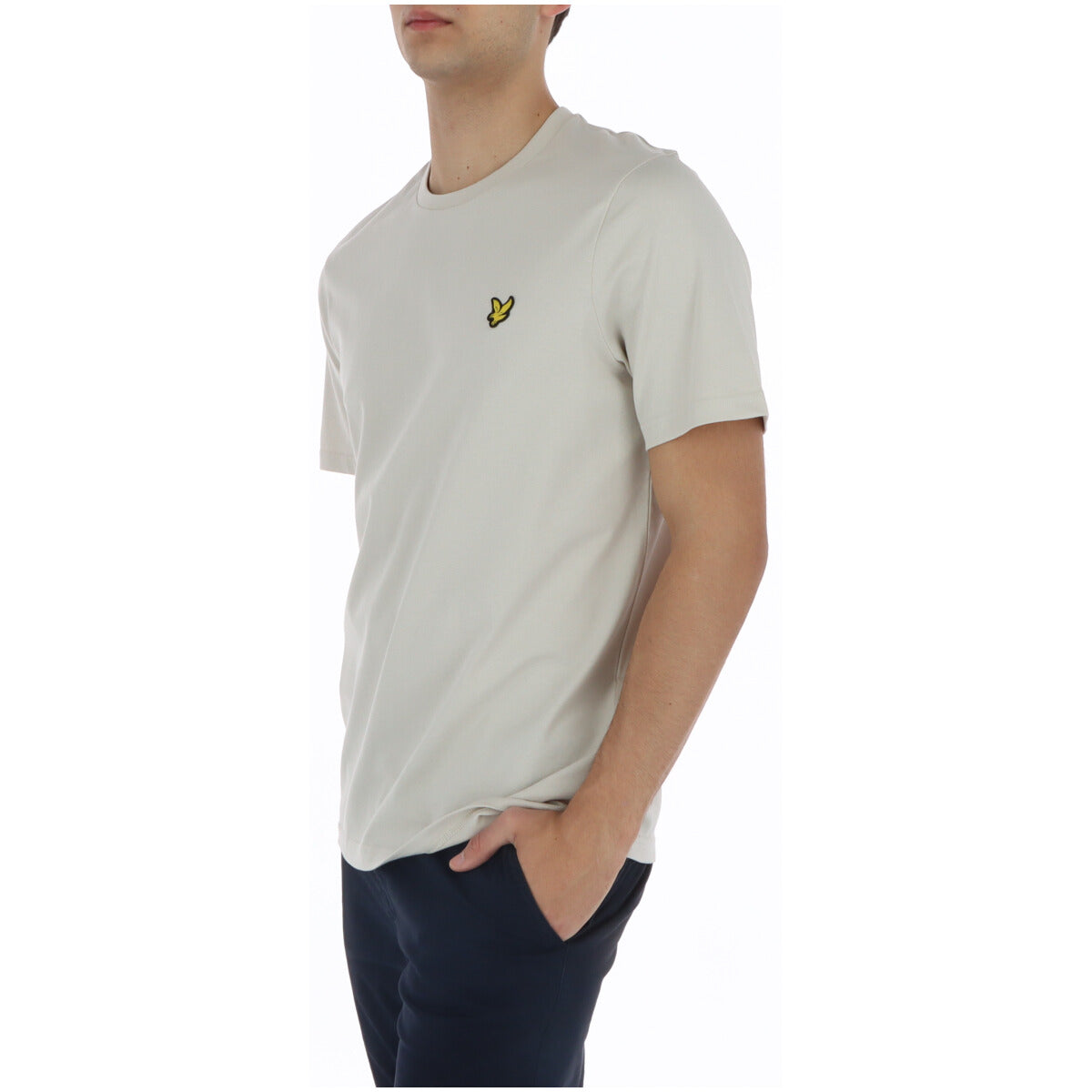 Lyle & Scott T-shirt homme — beige