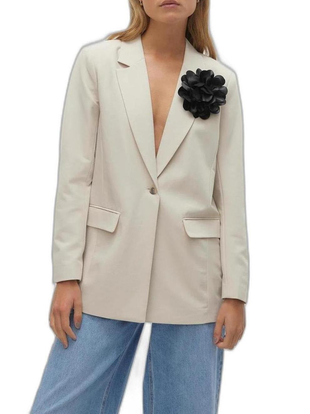 Vero Moda Vêtement femme Jaquettes — beige