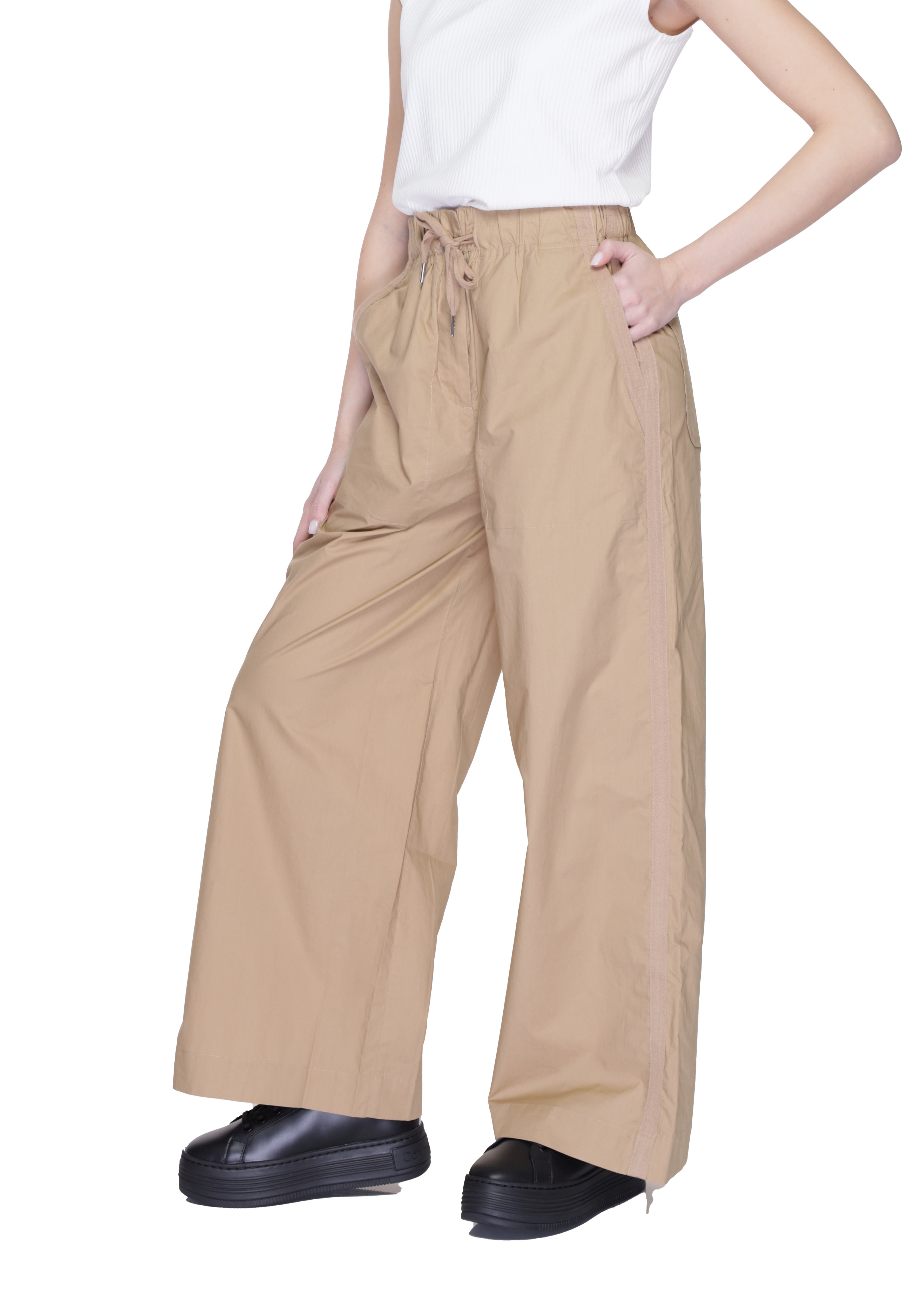 Blauer. Pantalon femme Pantalons — beige