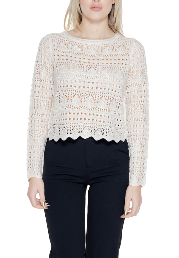 Jacqueline De Yong Pull femme — beige
