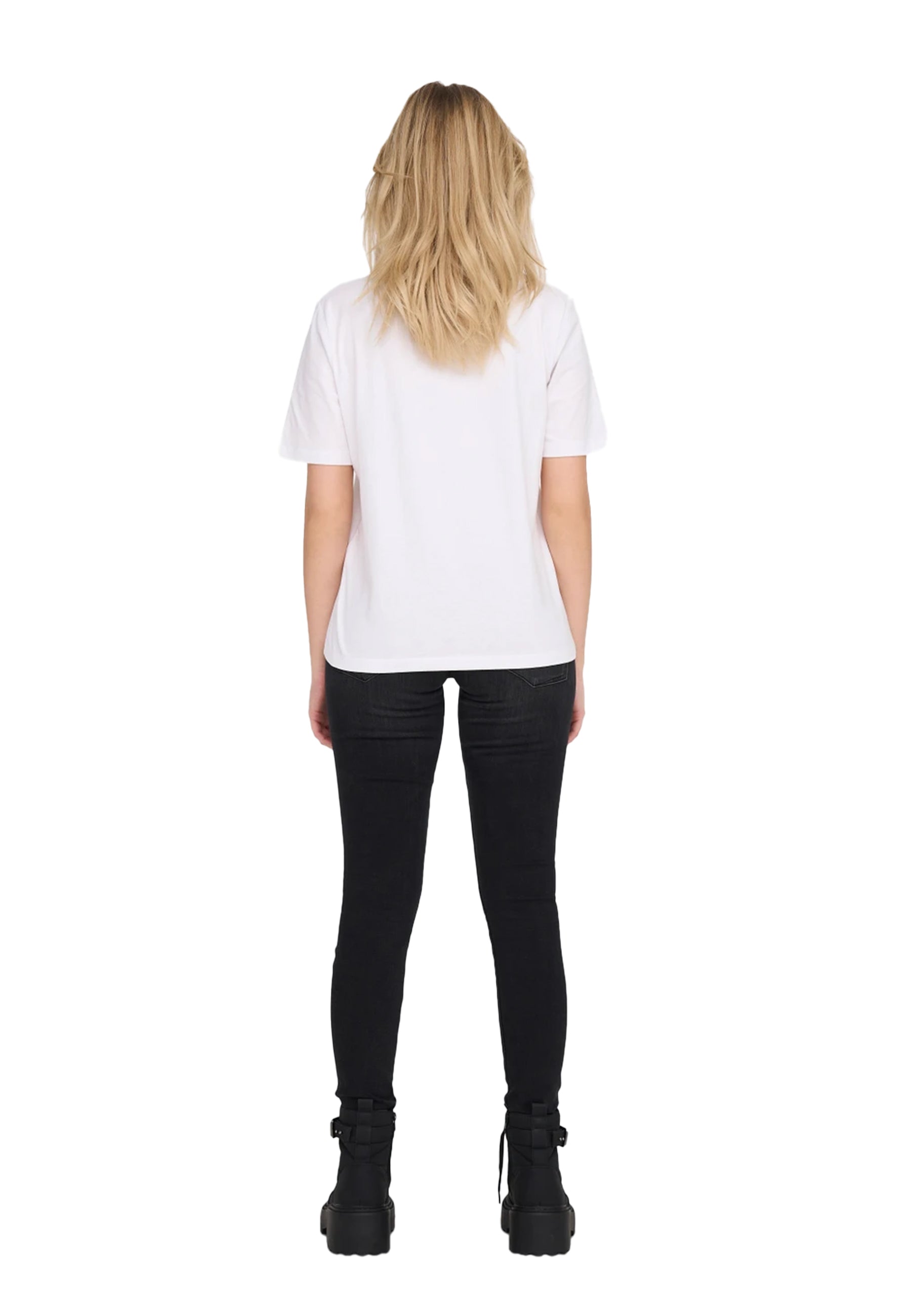 Only T-shirt femme — white