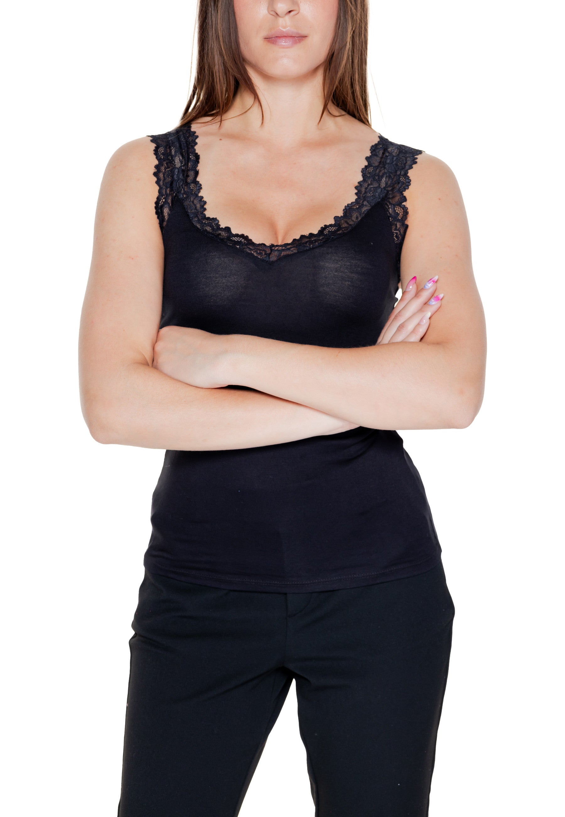 Vero Moda Vêtement femme Debardeurs — black
