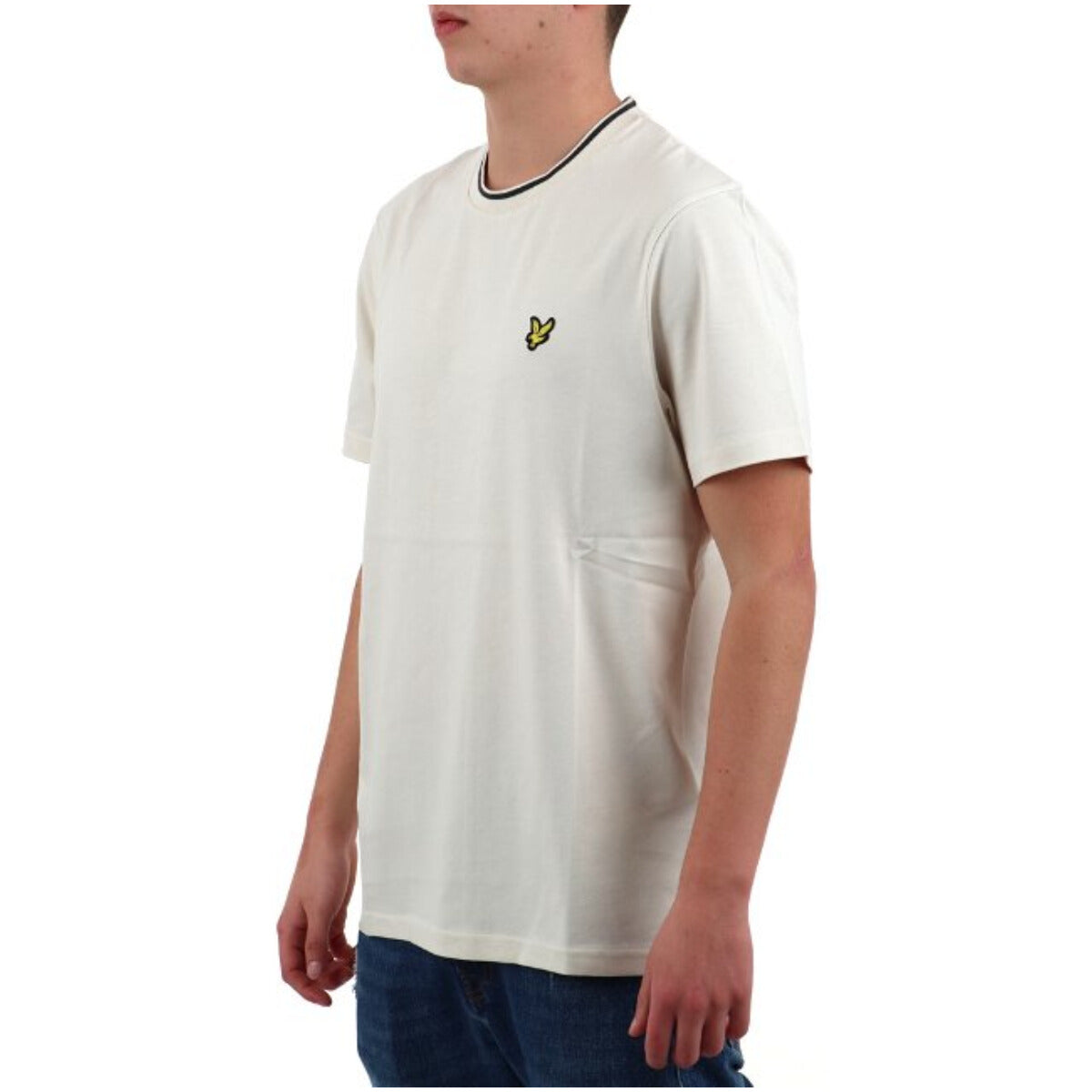 Lyle & Scott T-shirt homme — beige