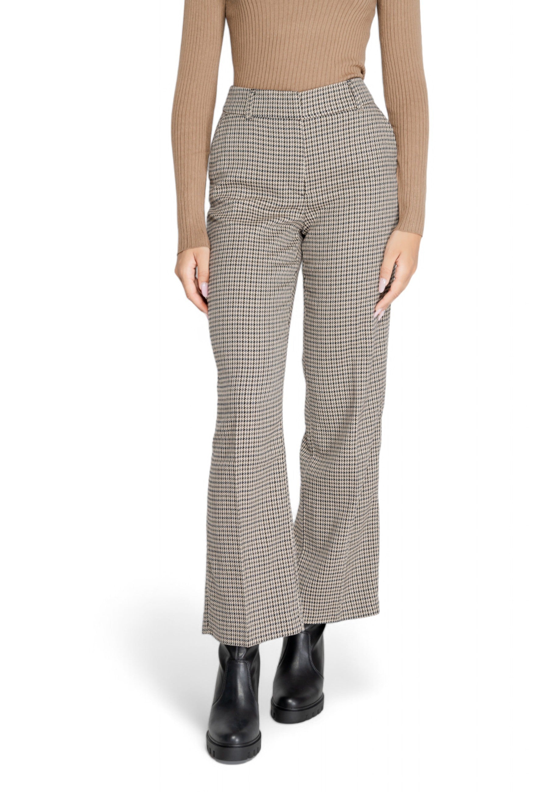 Only Pantalon femme Pantalons — beige