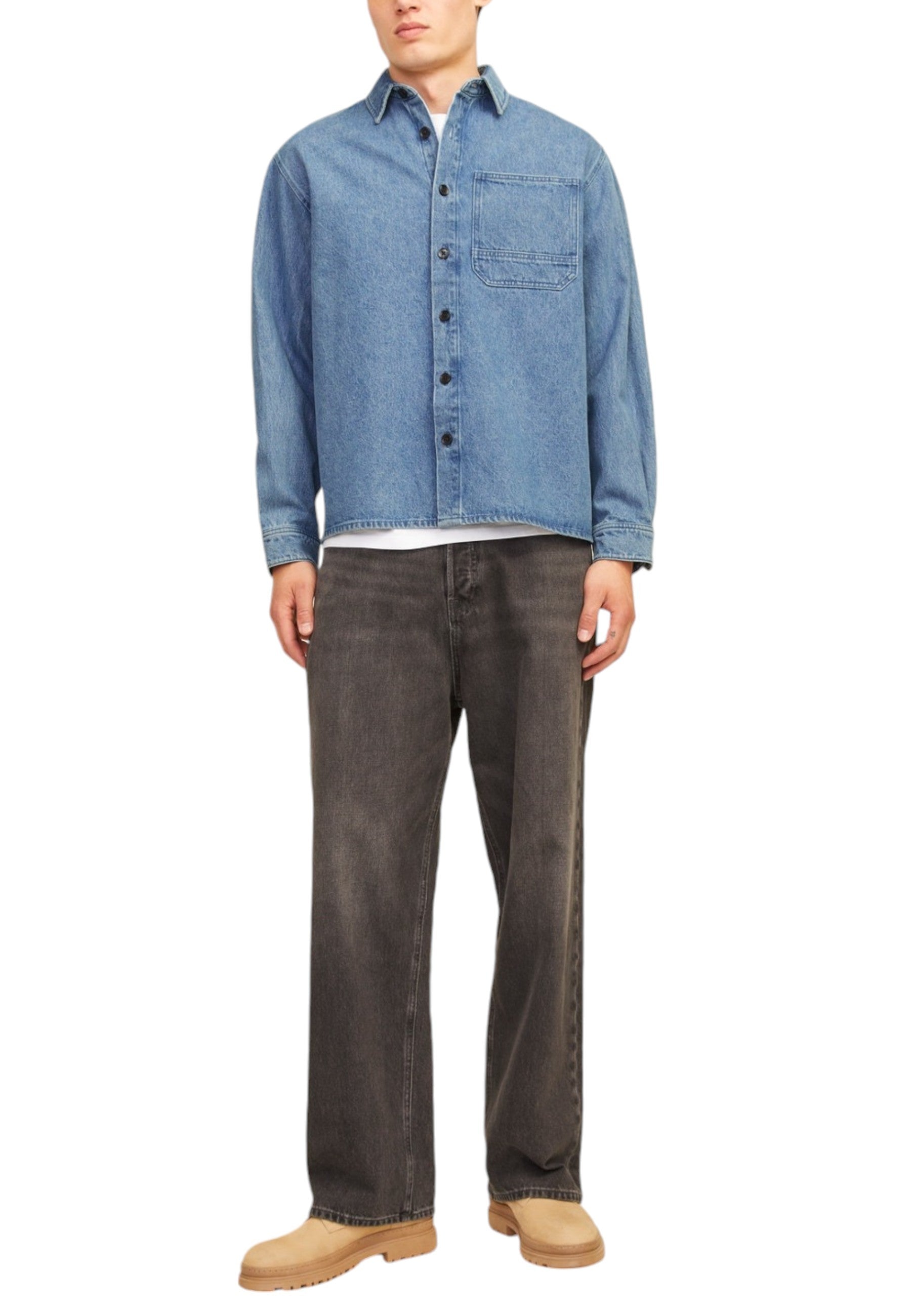 Jack & Jones Chemise homme Chemises — blue