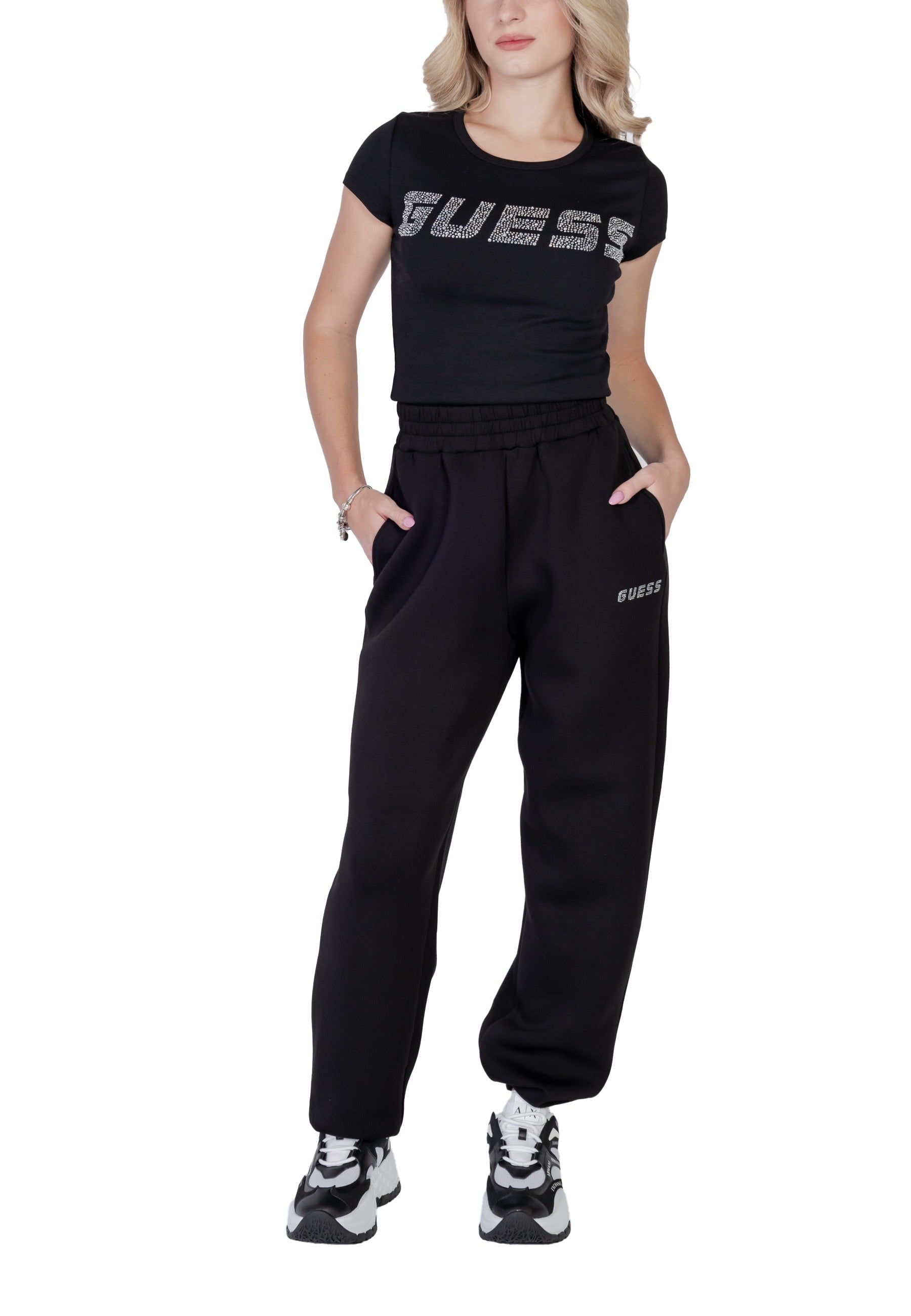 Guess T-shirt femme — black