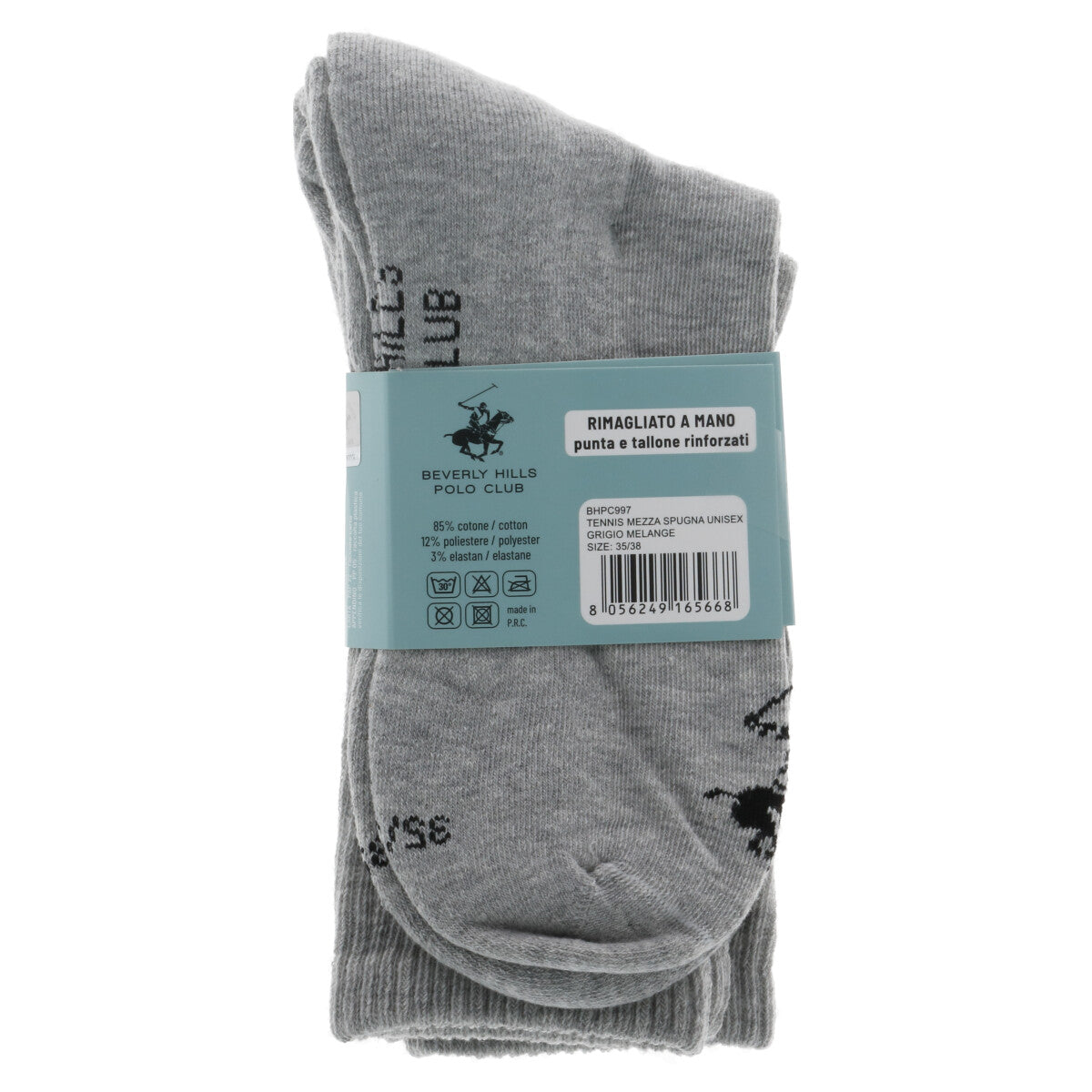 Beverly Hills Polo Club Polo homme Sous-vetements — grey