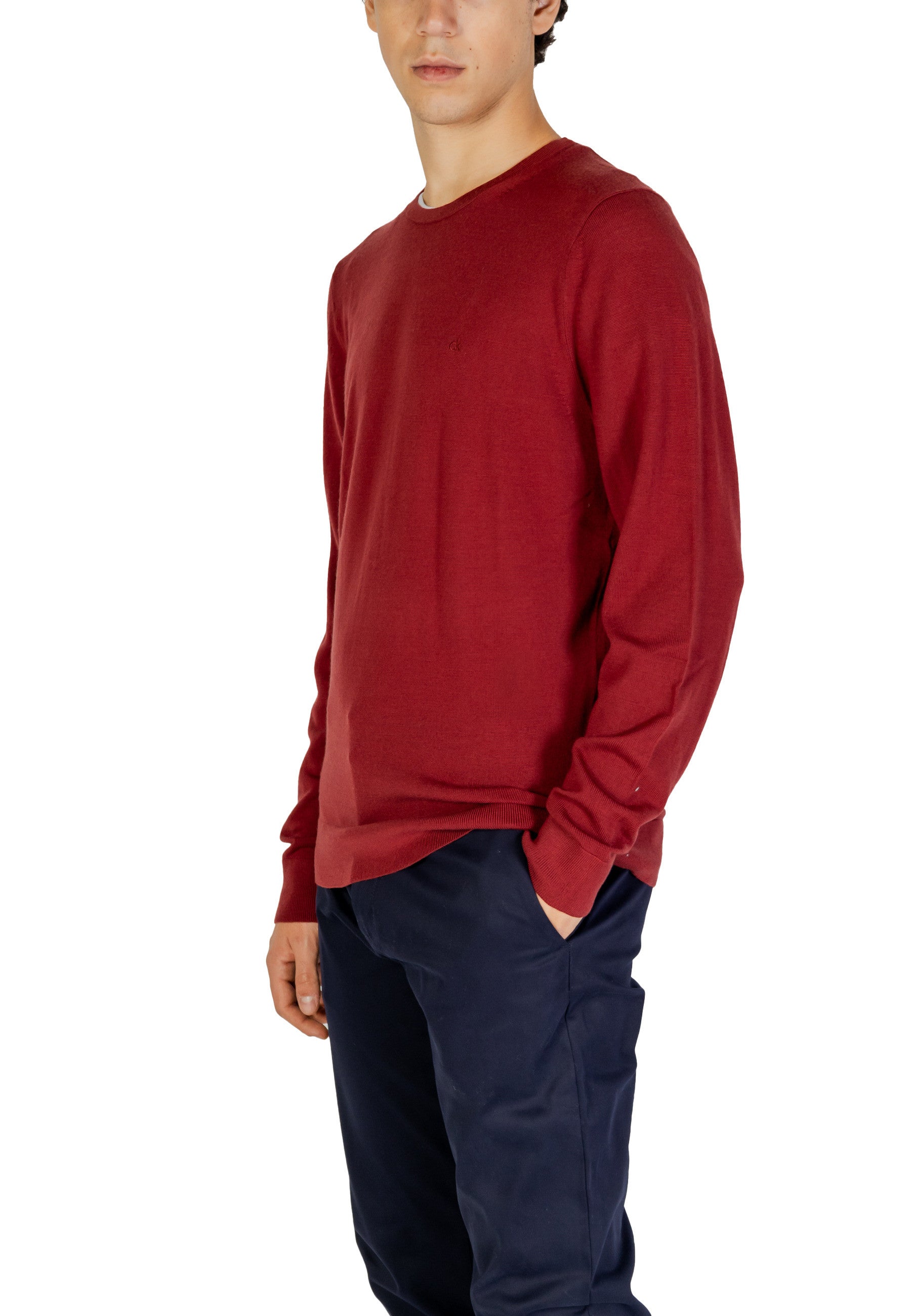 Calvin Klein Jeans Pull homme — bordeaux
