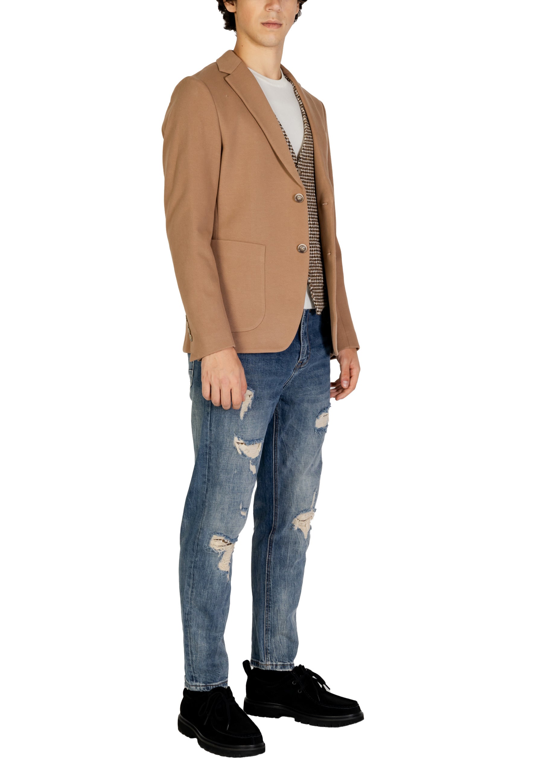 Gianni Lupo Vêtement homme Jaquettes — beige