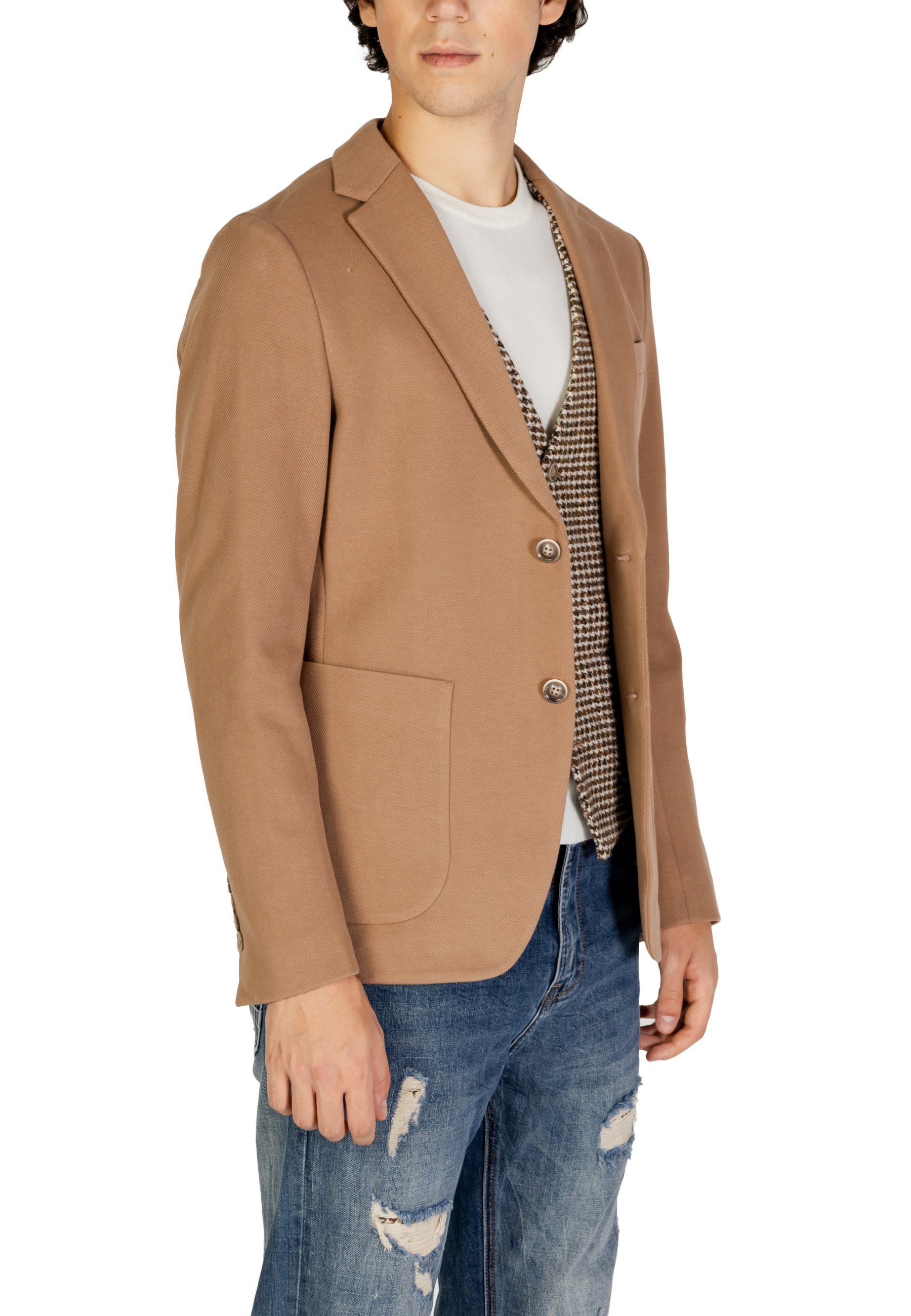 Gianni Lupo Vêtement homme Jaquettes — beige