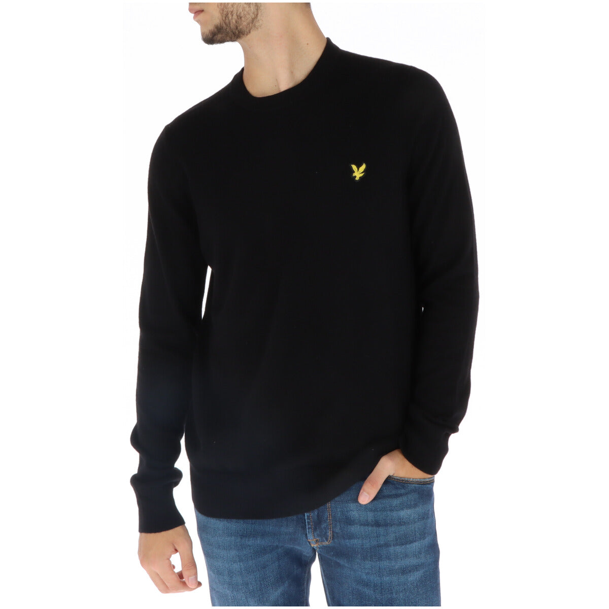Lyle & Scott Pull homme — black