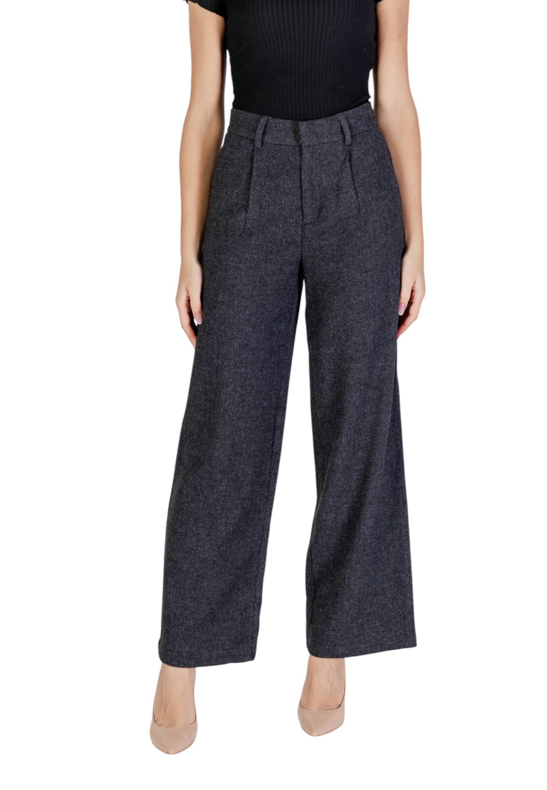 Only Pantalon femme Pantalons — grey