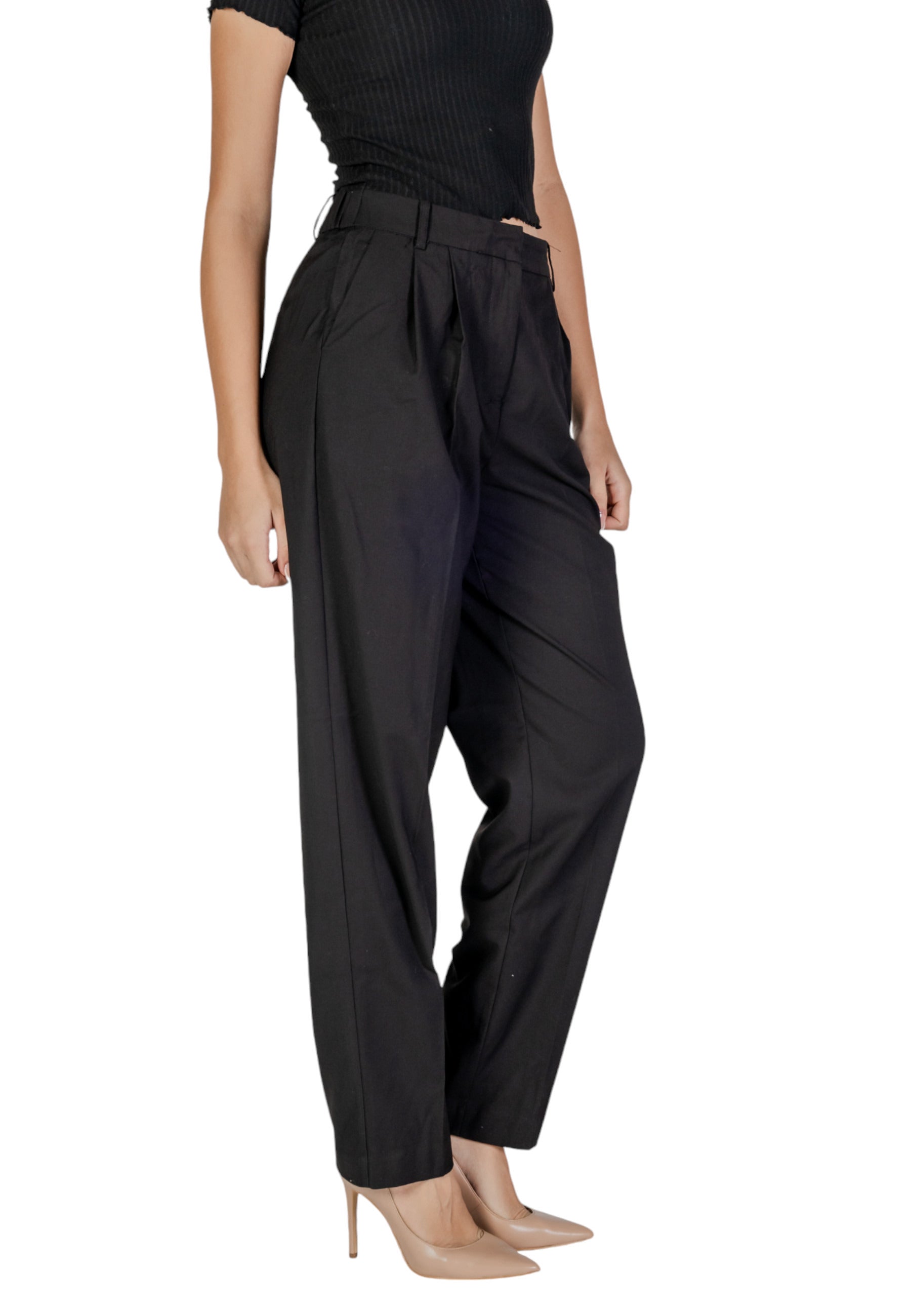 Vila Clothes Pantalon femme Pantalons — black