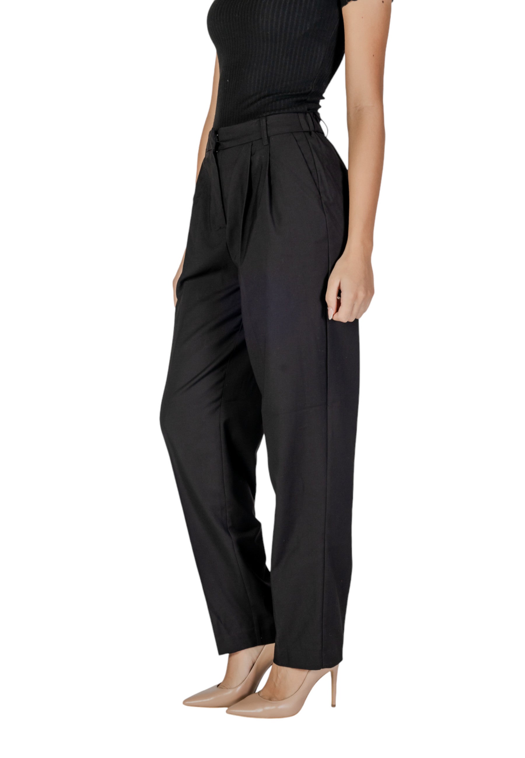Vila Clothes Pantalon femme Pantalons — black