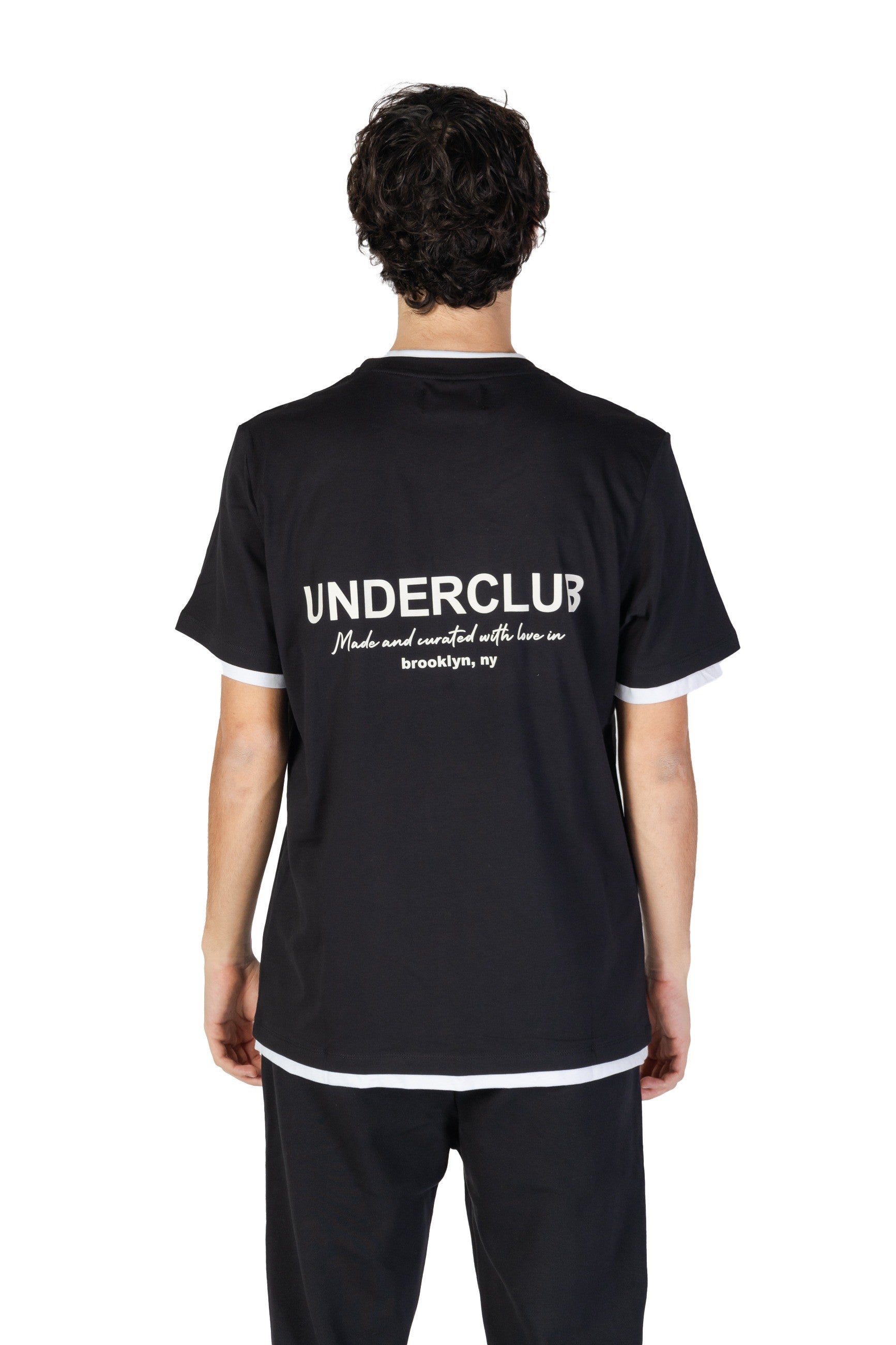 Underclub T-shirt homme — black