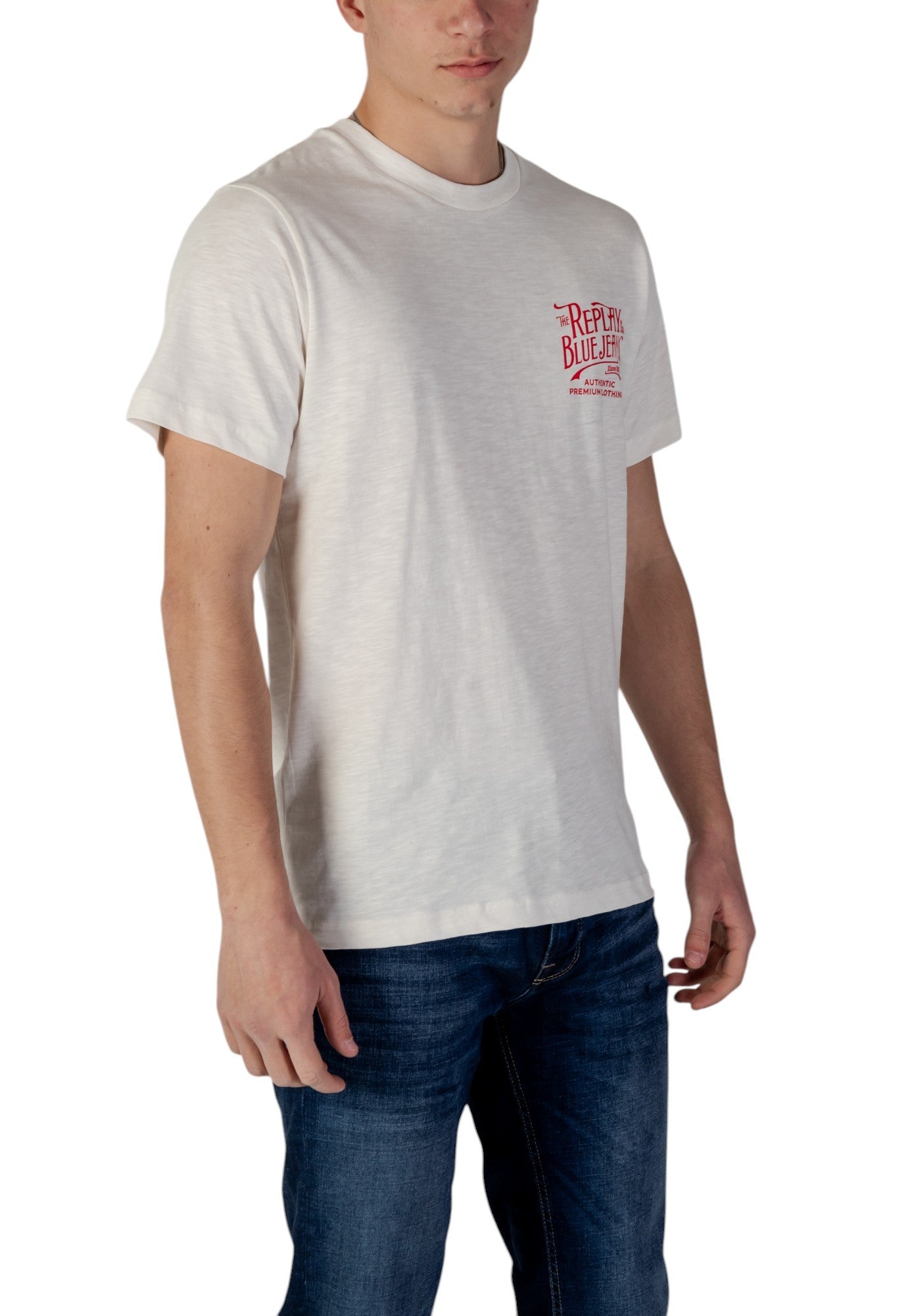 Replay T-shirt homme — beige