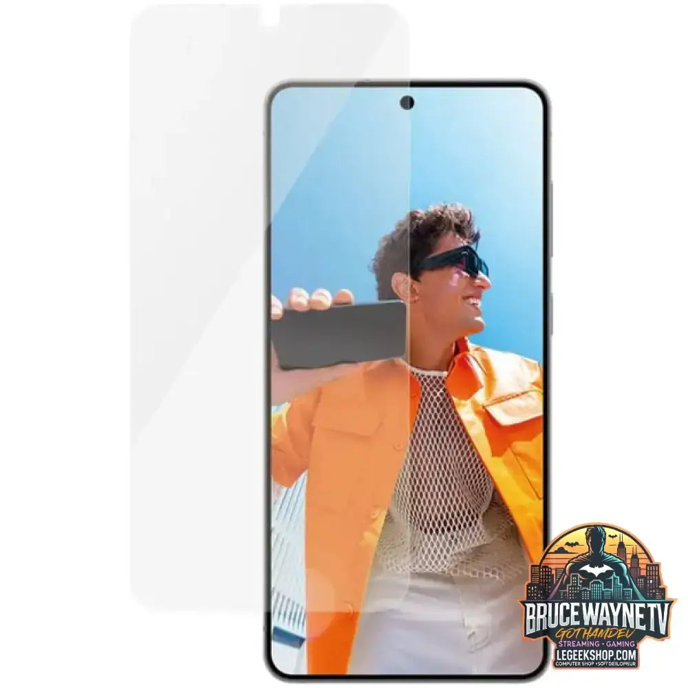 PanzerGlass Ceramic Displayschutz Ultra-Wide Fit, Schutzfolie transparent, Samsung Galaxy S25 Edge, EasyAligner - Beschaffenheit: Glänzend - vue 3