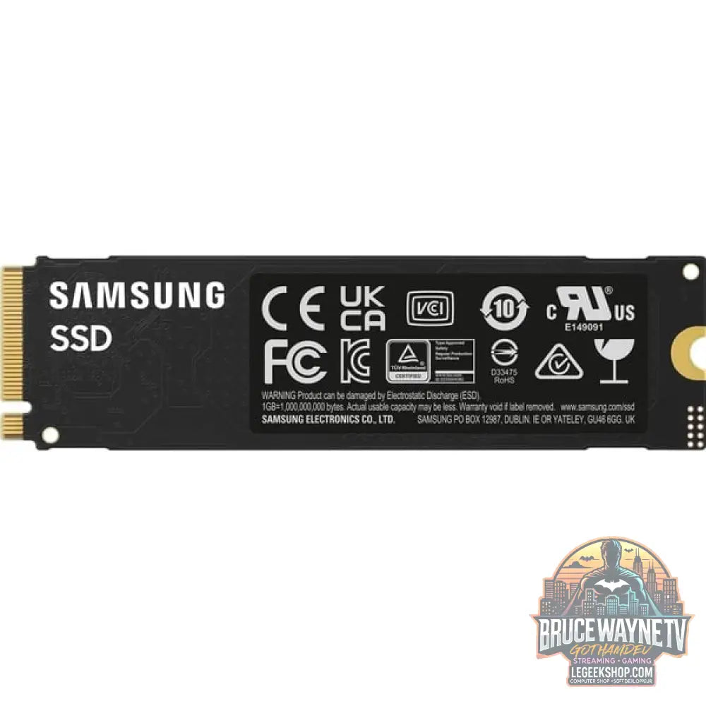 Samsung 990 EVO Plus 4 TB, SSD PCIe 4.0 x4 / 5.0 x2, NVMe 2, M.2 2280, intern - Samsung - vue 4