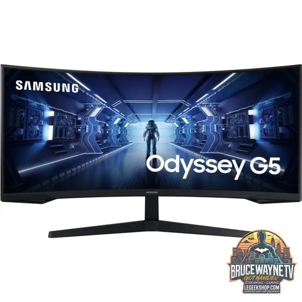 Samsung Odyssey G5 C34G55TWWP 34" QHD/WQHD VA 165 Hz - Samsung - vue 2