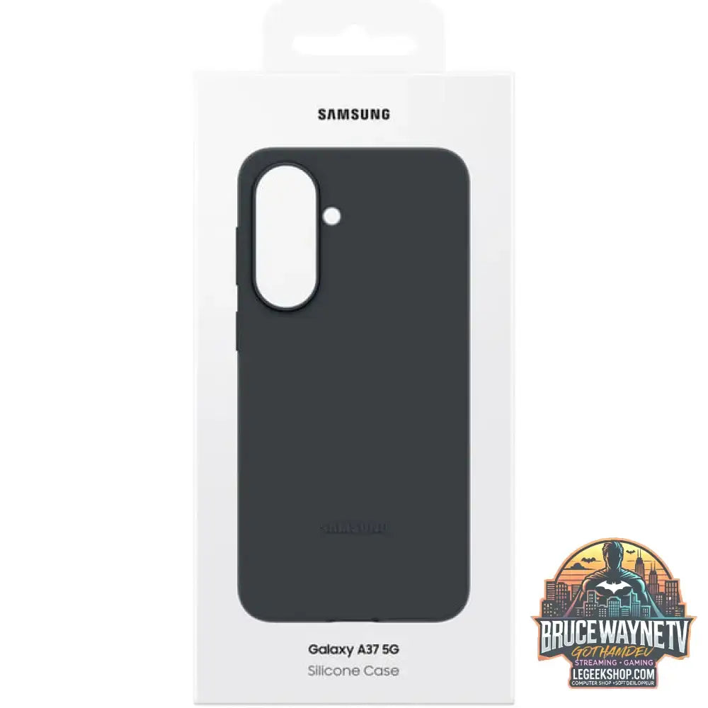 Samsung Silicone Case, Handyhülle hellviolett, Samsung Galaxy A37 5G - Feature: Aussparung für Kamera - vue 3