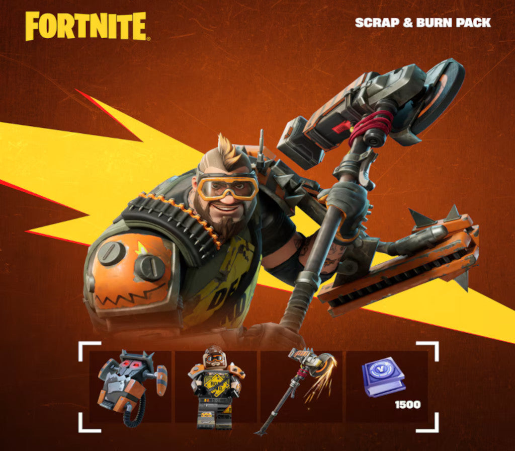 Fortnite - Scrap & Burn Pack DLC AU XBOX One /