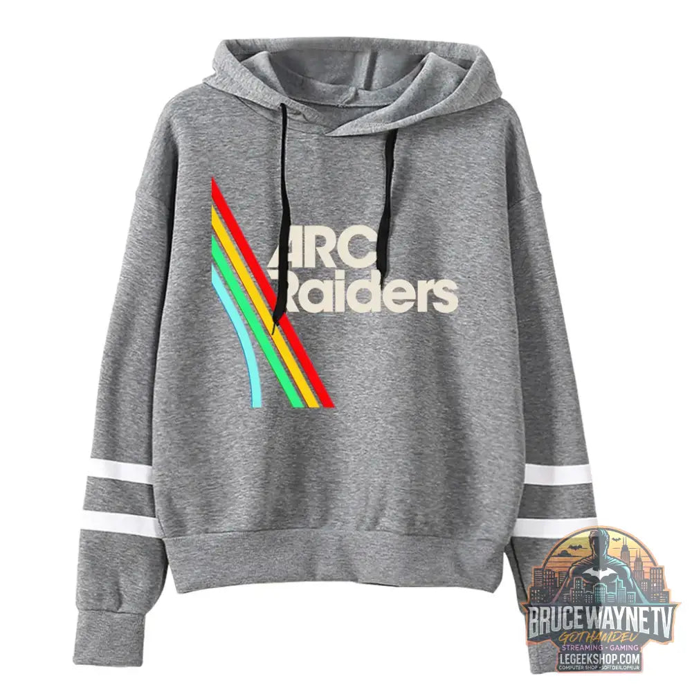 Sweat à Capuche Arc Raiders Gaming Chaud Unisexe Hiver - gris / S - Sweat à Capuche
