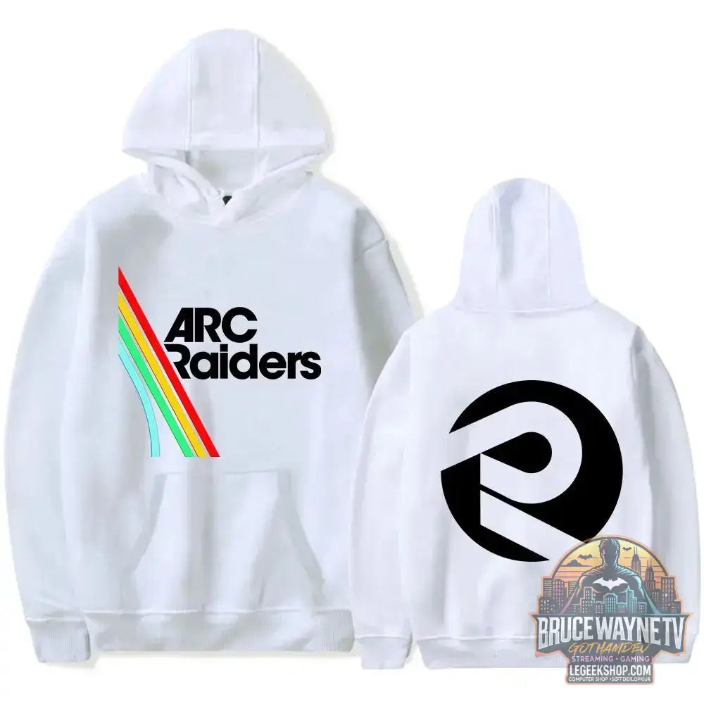 Sweat à Capuche Arc Raiders Oversized Hip Hop Rétro Unisexe - L’ / 2 - Sweat à Capuche