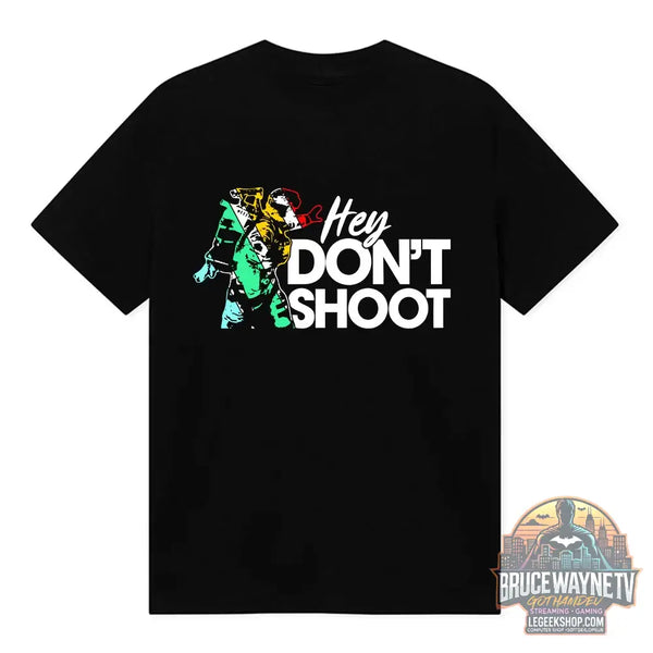 T-Shirt Arc Raiders Don’t Shoot Streetwear Unisexe Coton - 500242-noir / XXL - T-Shirt