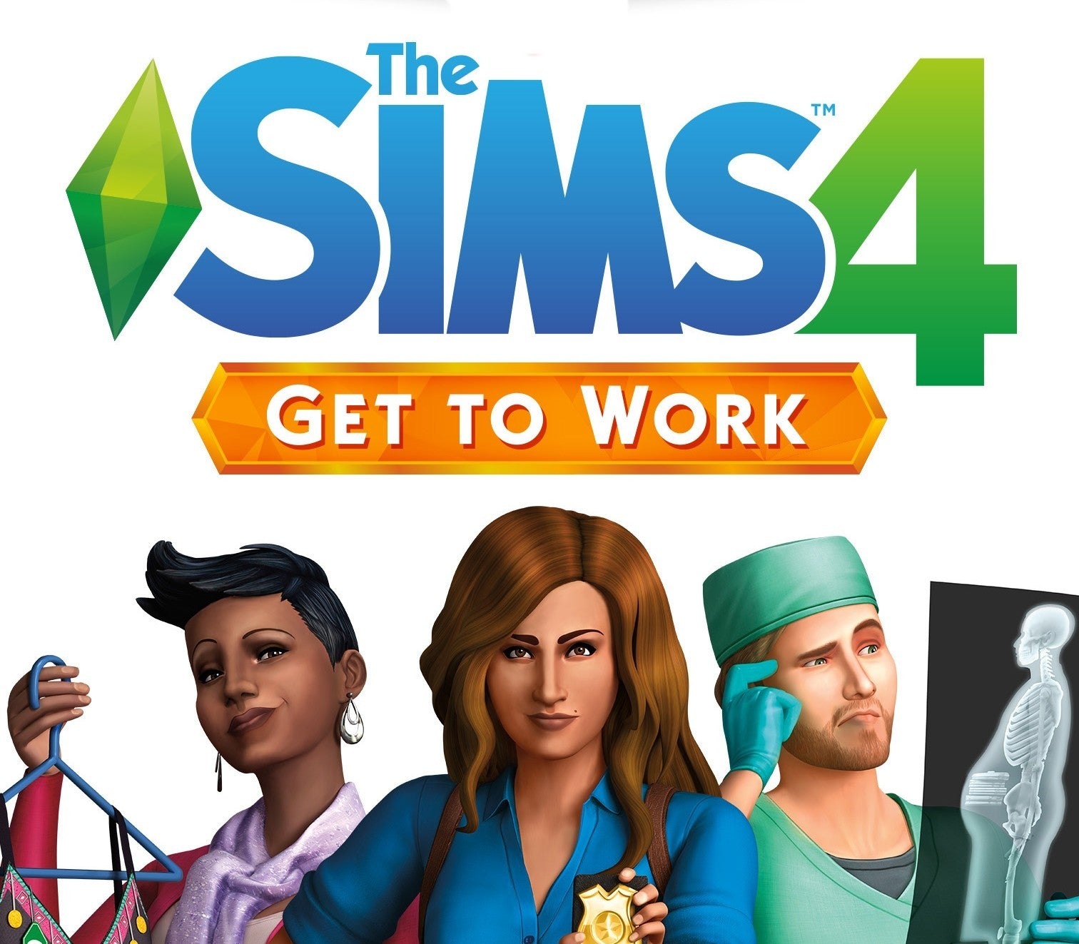 The Sims 4 - Get to Work DLC CZ/RU/PL Languages Only