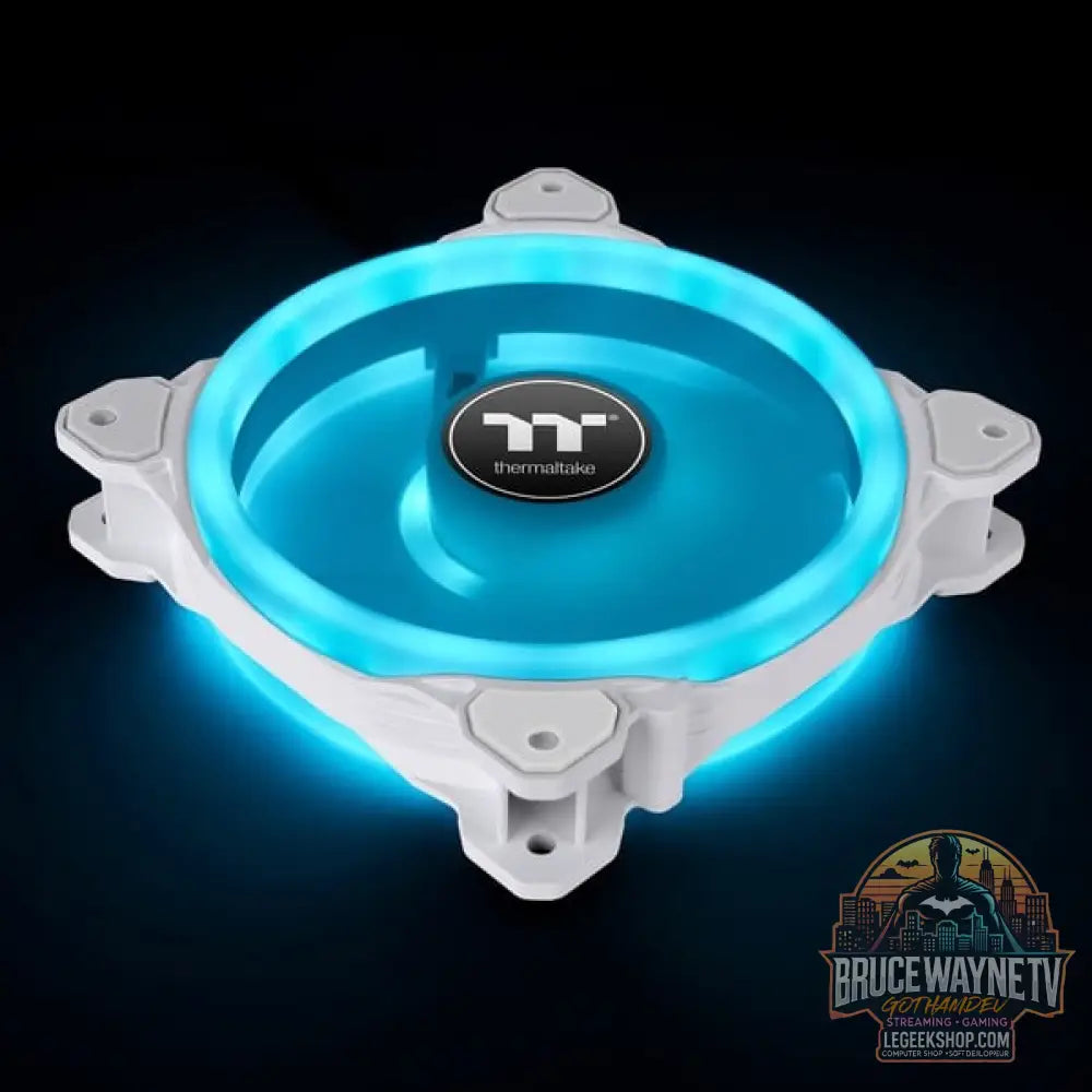 Thermaltake SWAFAN 14 RGB Radiator Fan TT Premium Edition White (3-Fan Pack), Gehäuselüfter - Thermaltake - vue 13